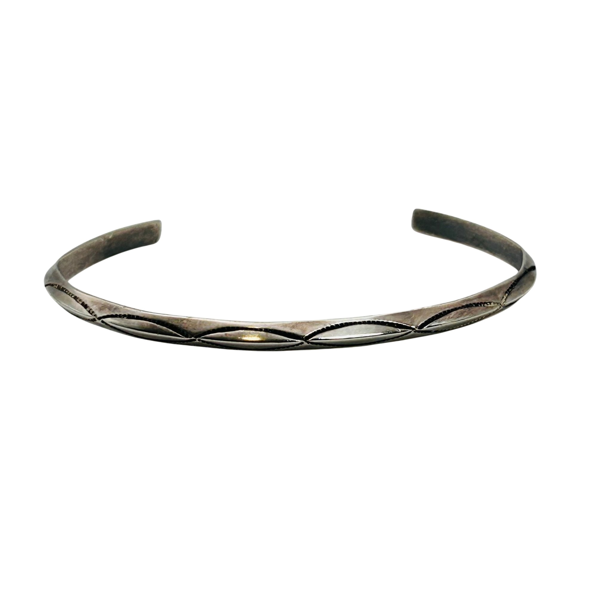 Navajo Sterling Cuff Bracelet