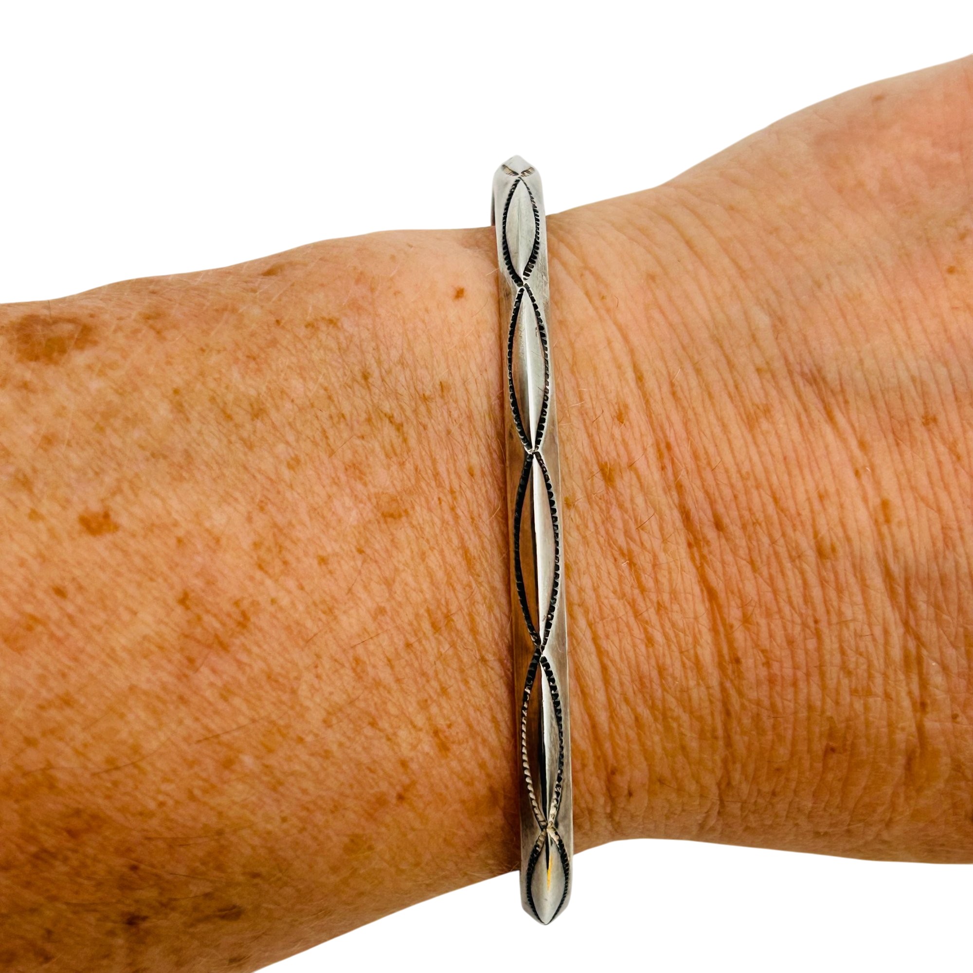 Navajo Sterling Cuff Bracelet