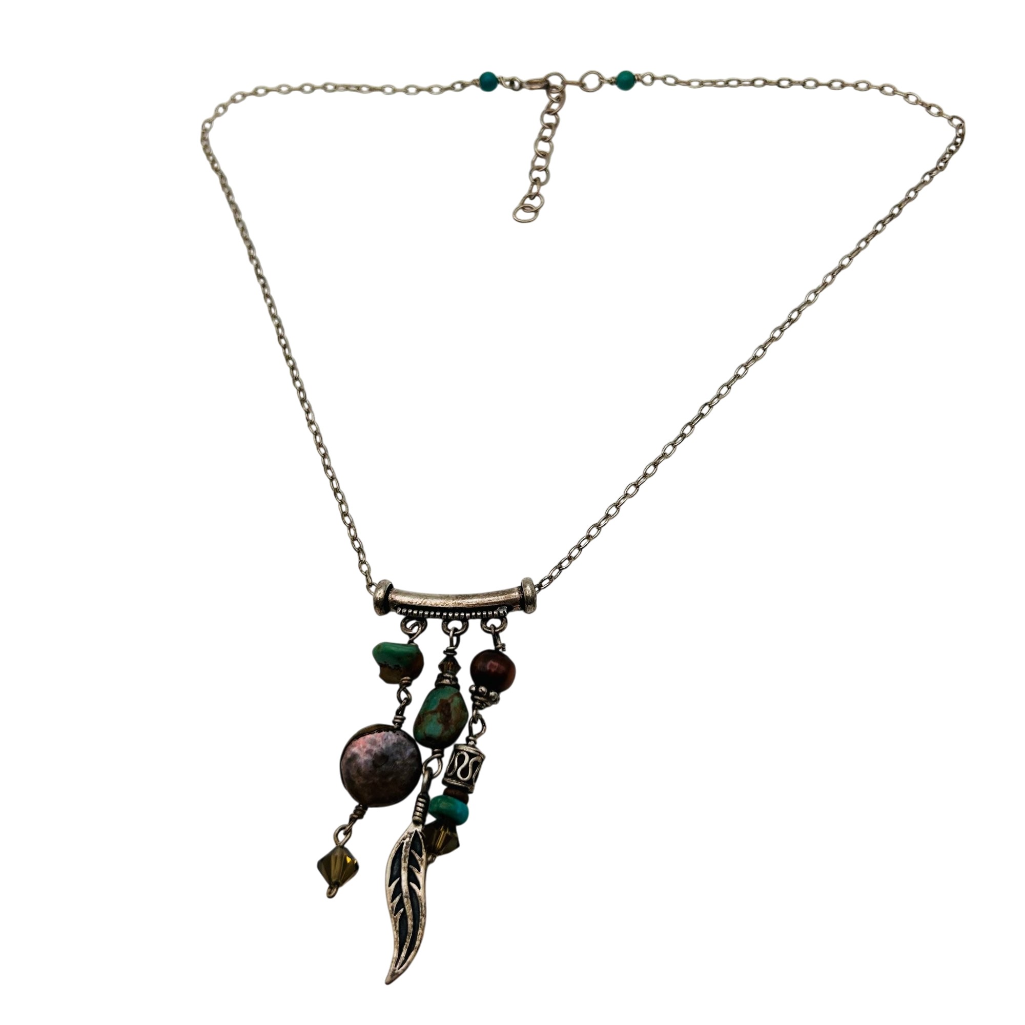 Masha New Mexico Native Sterling Necklace
