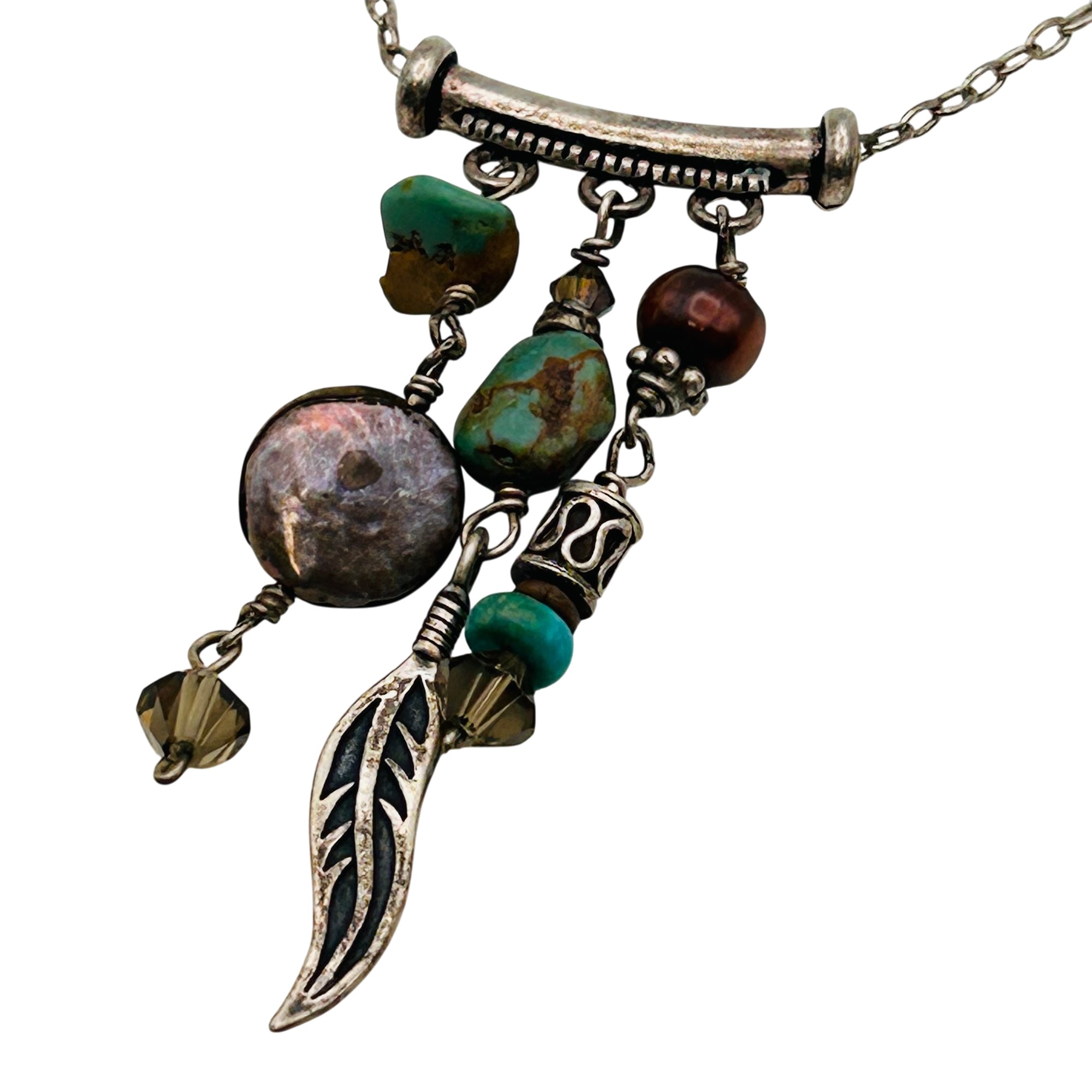 Masha New Mexico Native Sterling Necklace