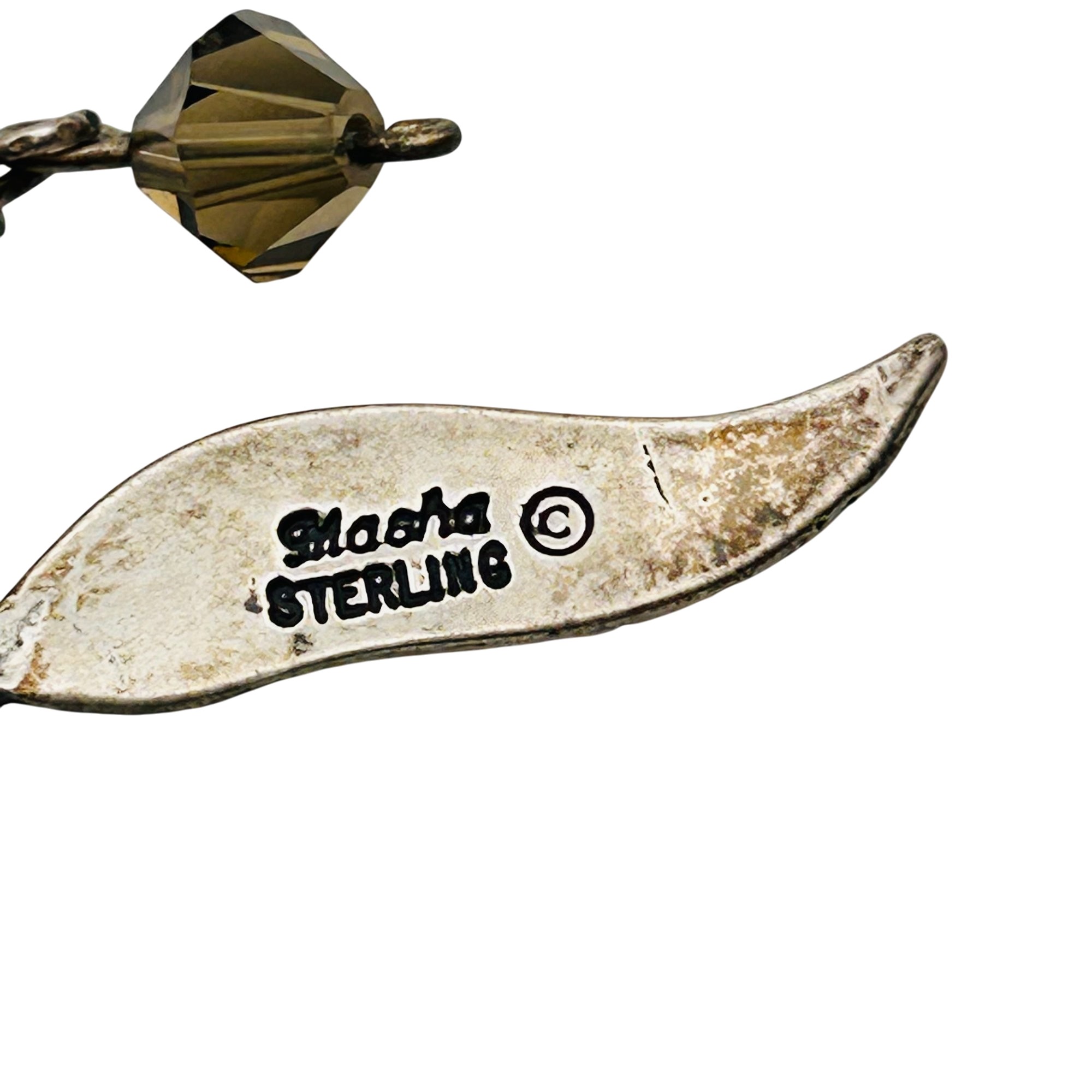 Masha New Mexico Native Sterling Necklace
