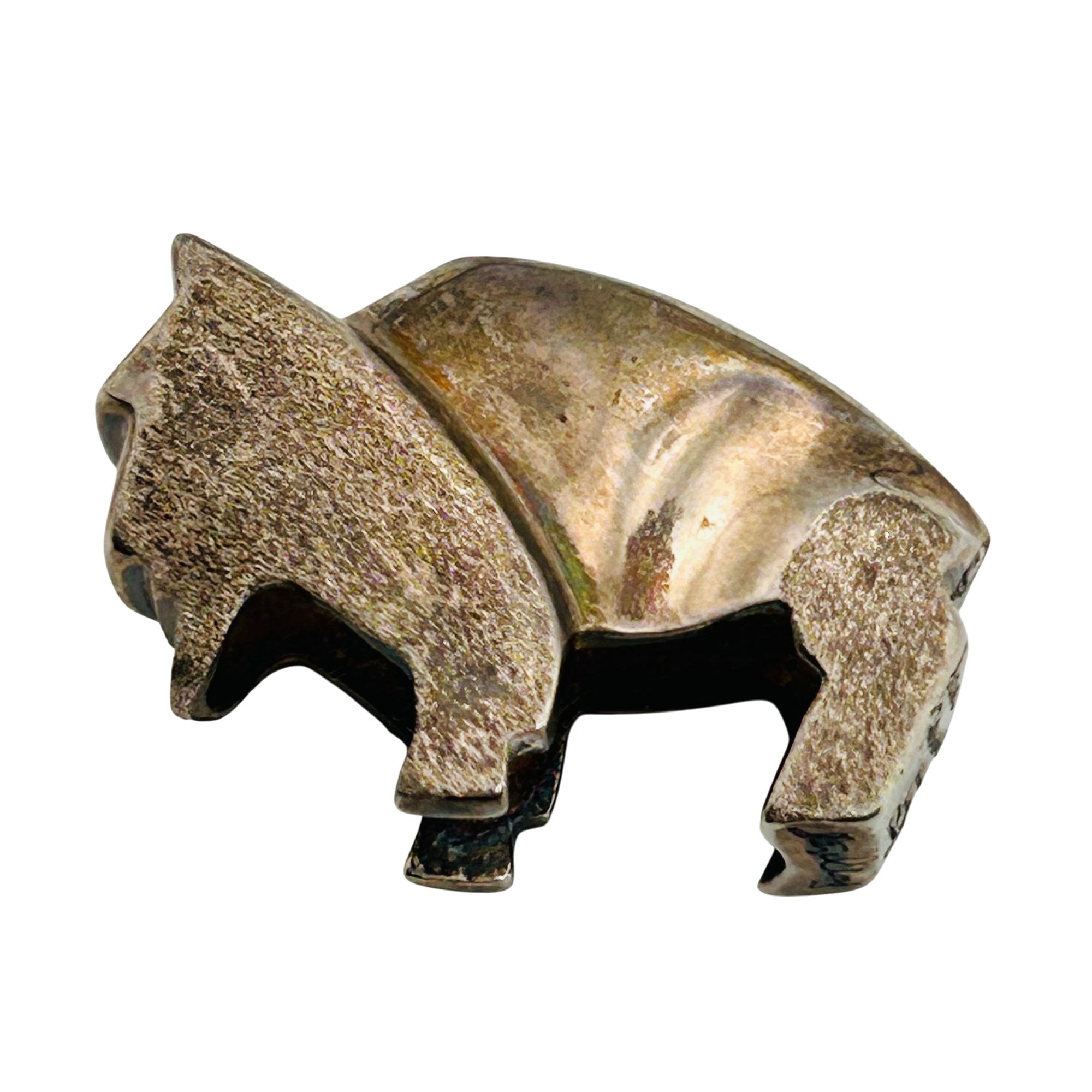 San Ferrrano Montana Sterling Baby Buffalo Pendant