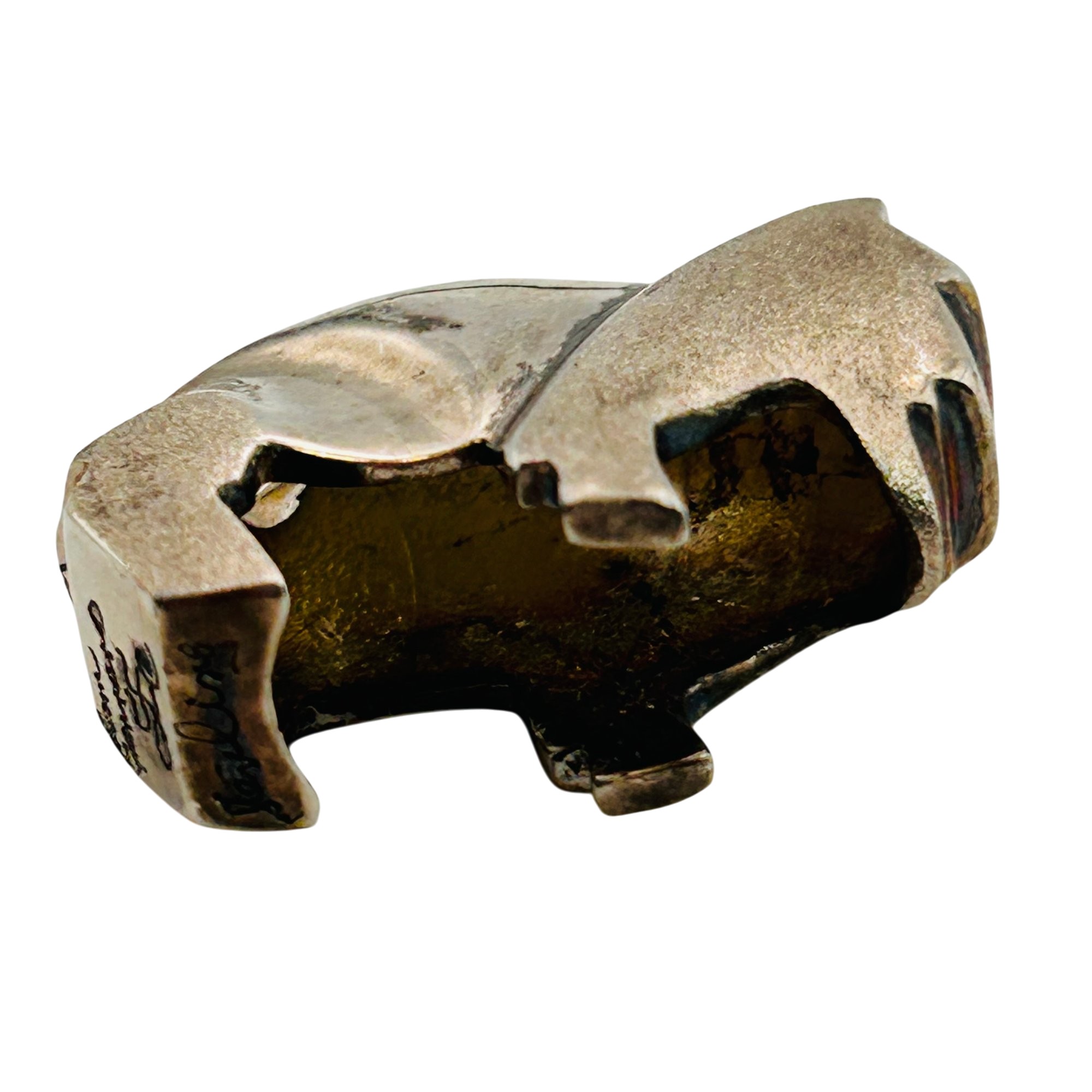 San Ferrrano Montana Sterling Baby Buffalo Pendant