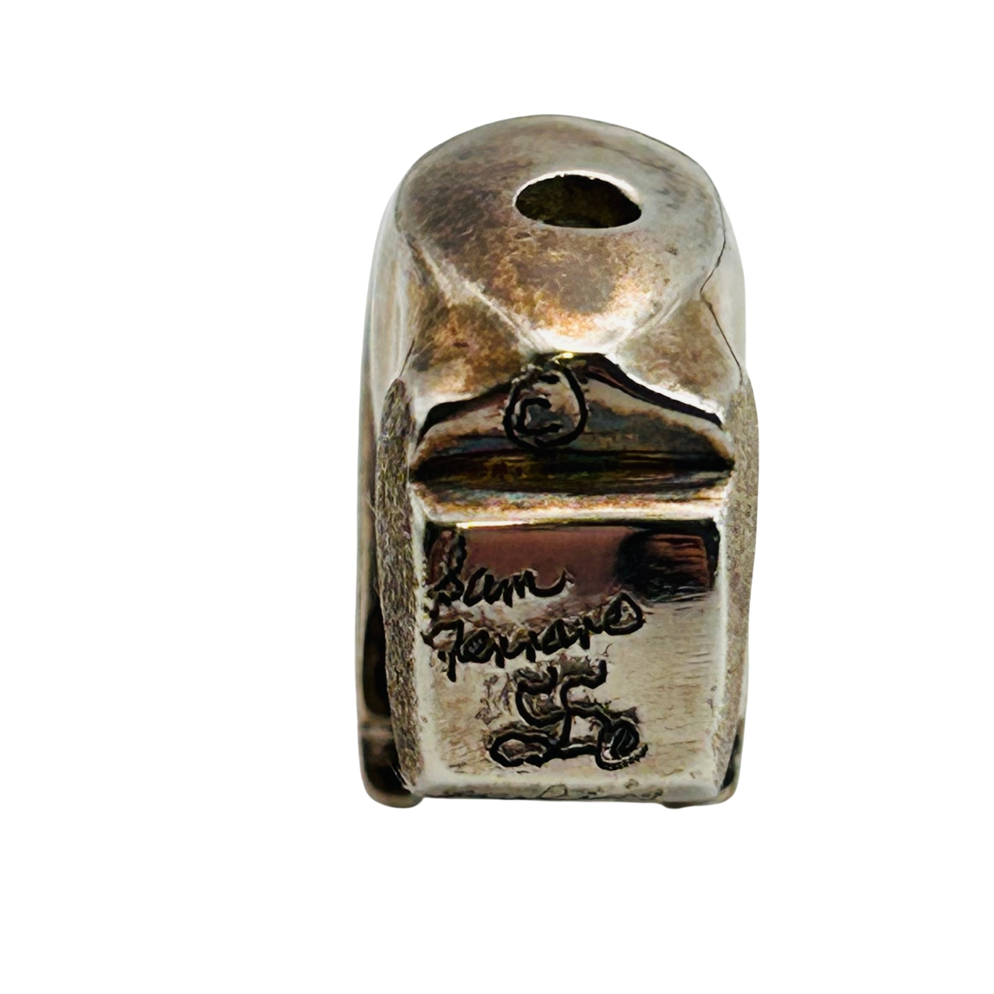 San Ferrrano Montana Sterling Baby Buffalo Pendant