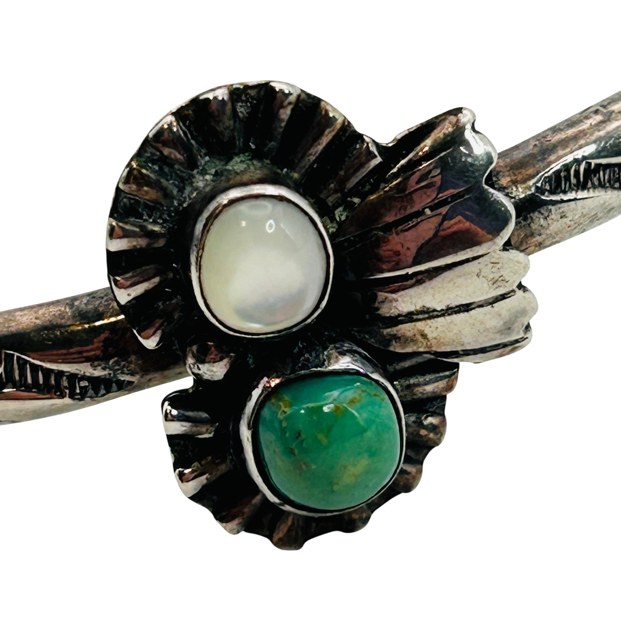 Signed Navajo Sterling Cuff