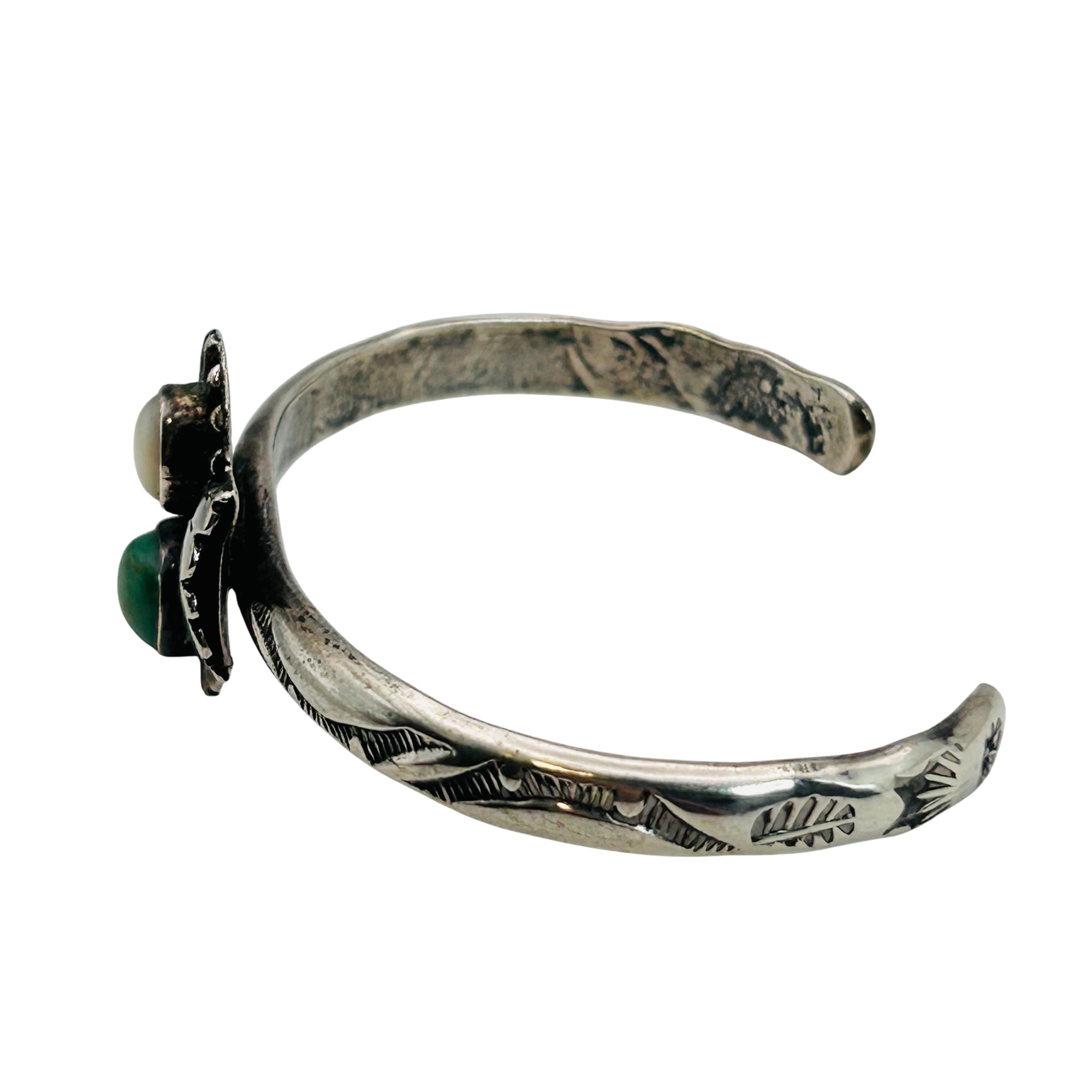 Signed Navajo Sterling Cuff