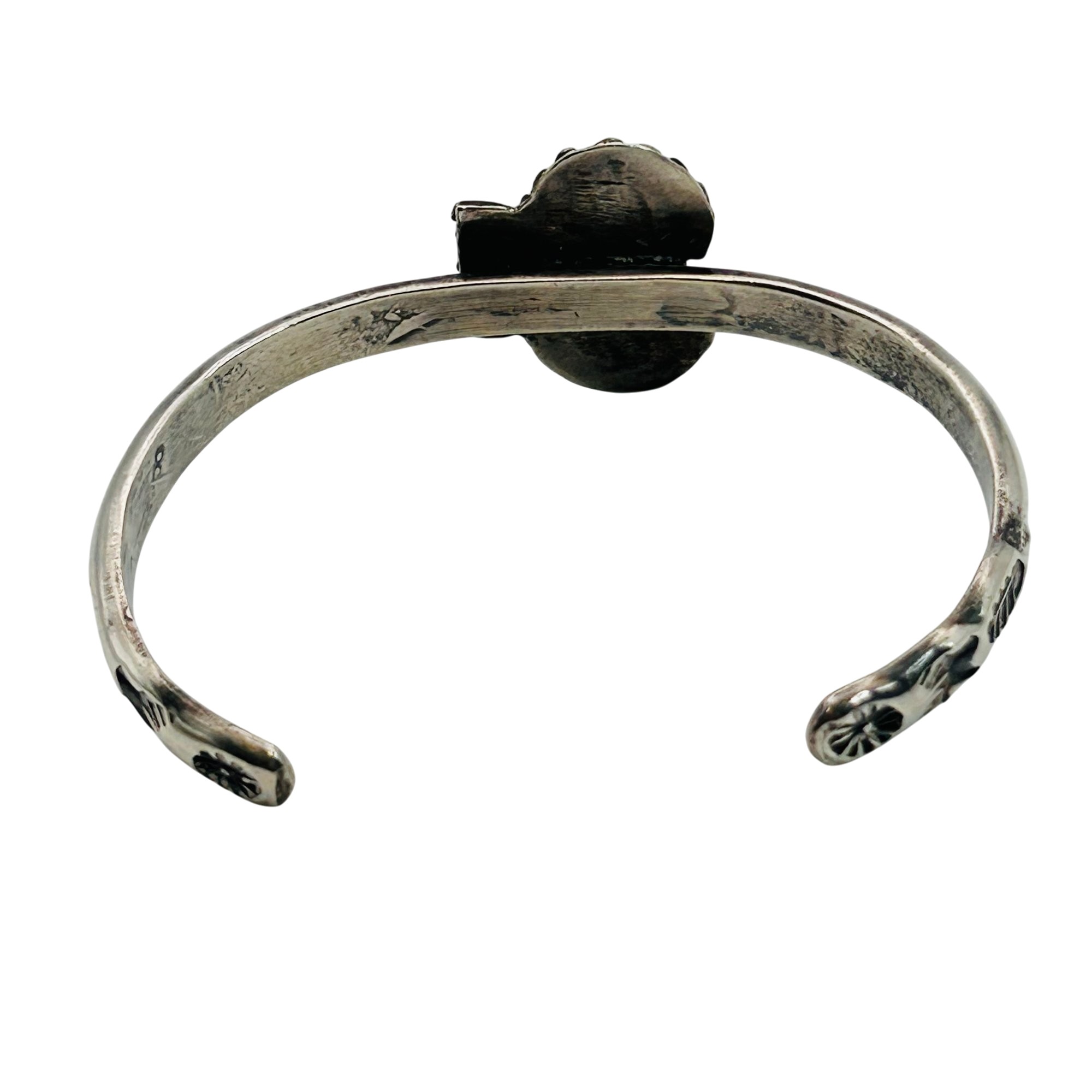 Signed Navajo Sterling Cuff