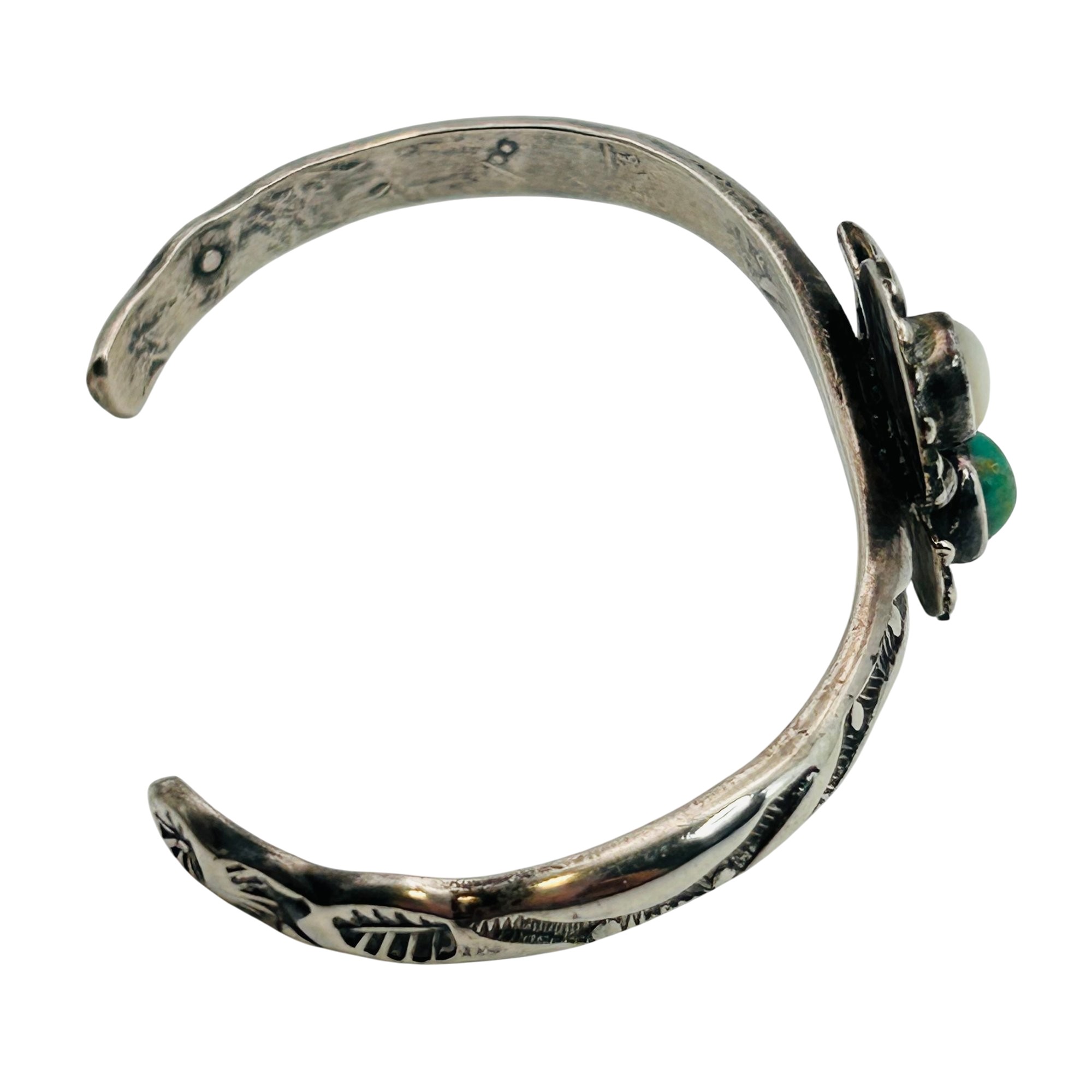 Signed Navajo Sterling Cuff