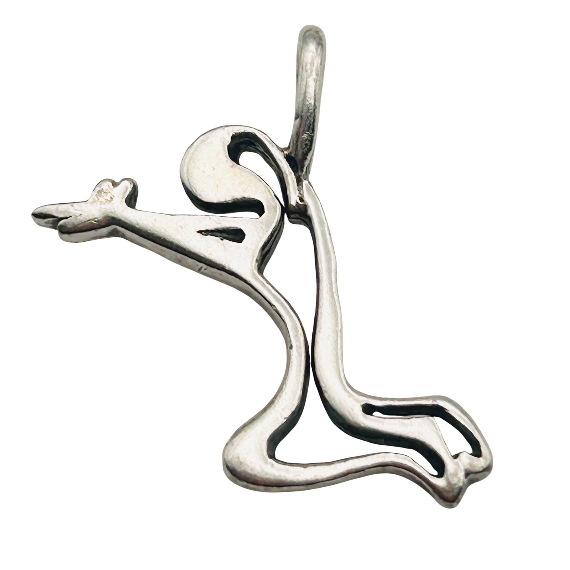Southwest Sterling Figurative Pendant