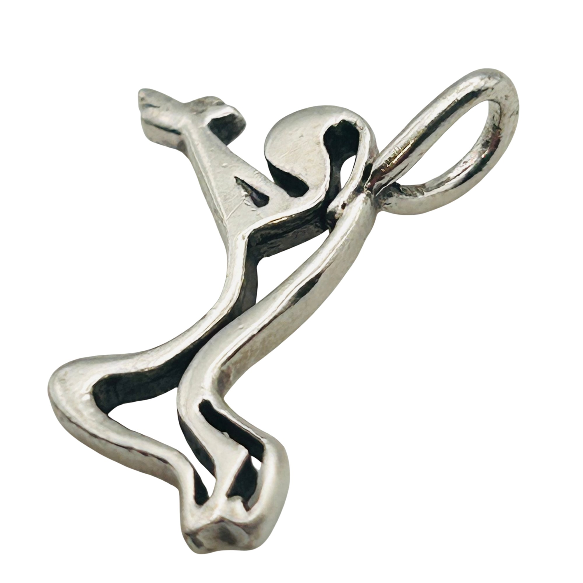 Southwest Sterling Figurative Pendant