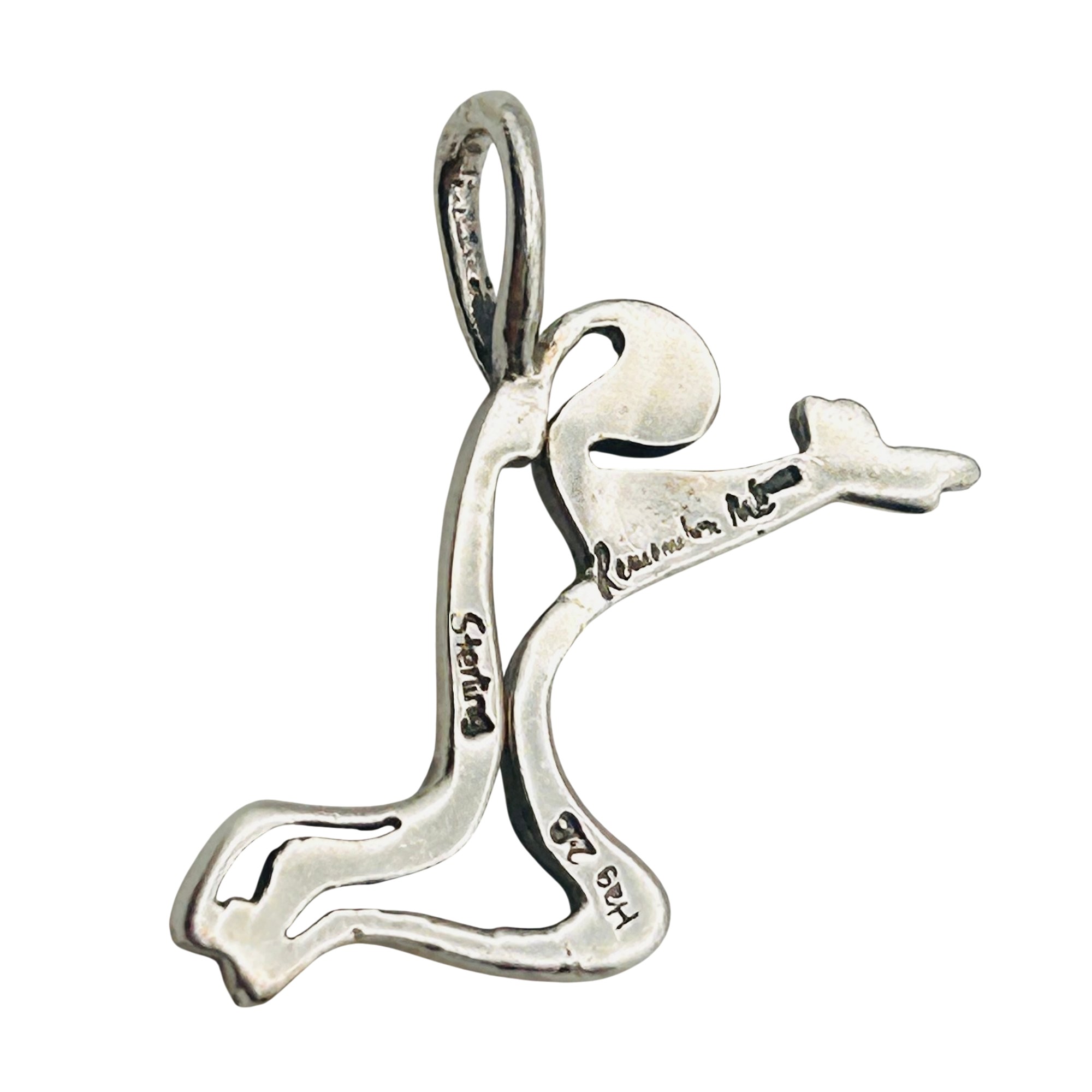 Southwest Sterling Figurative Pendant