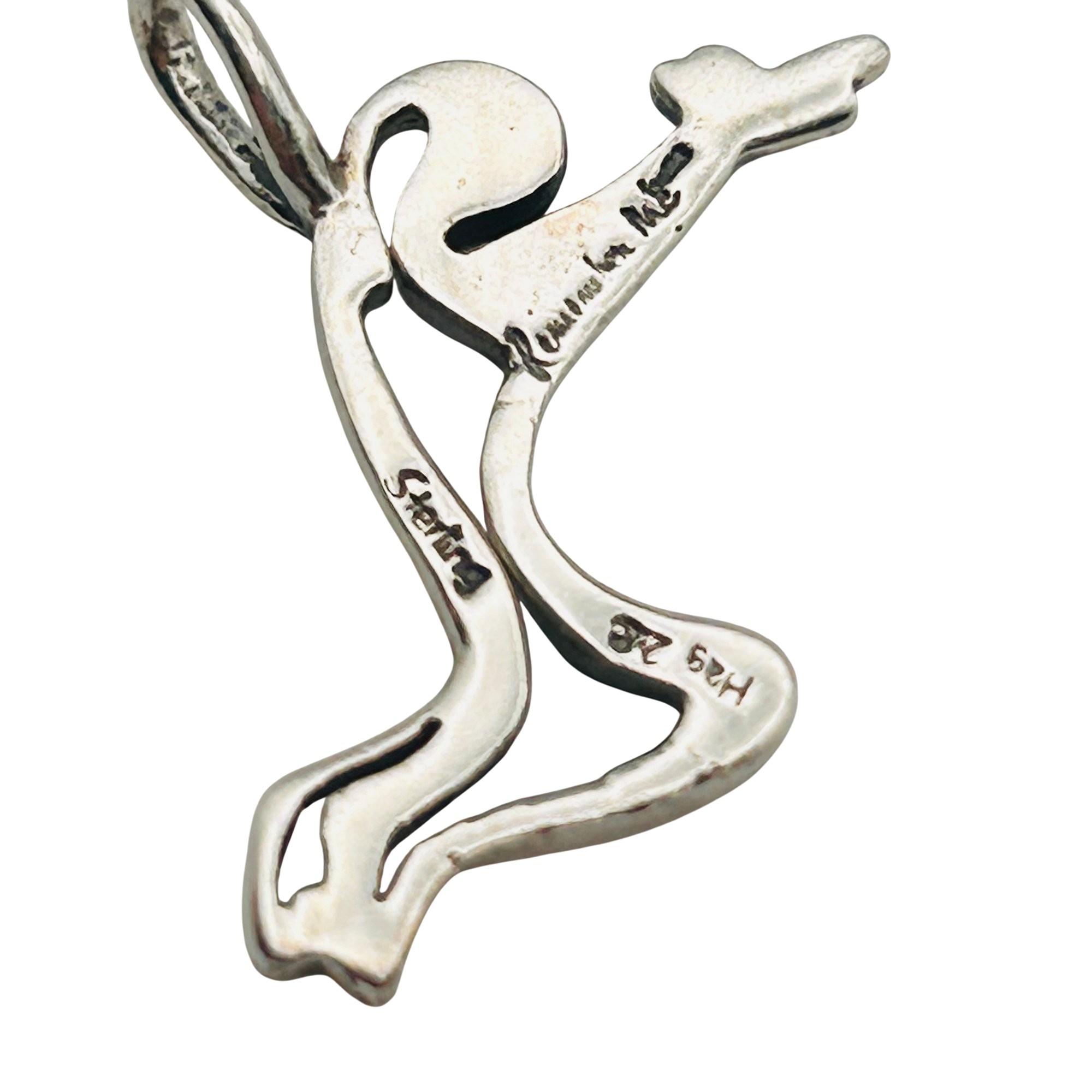 Southwest Sterling Figurative Pendant