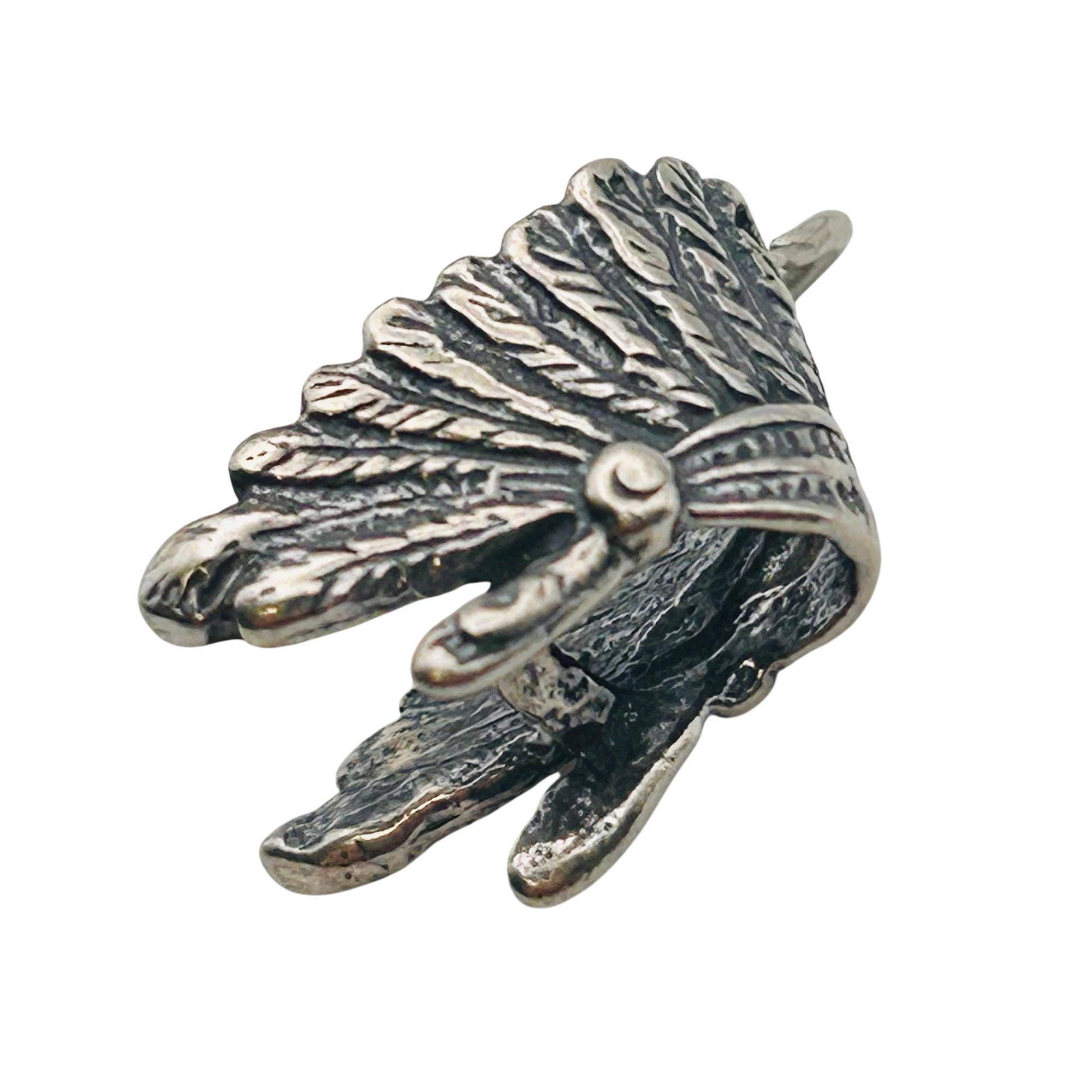 Southwest Sterling Headdress Charm