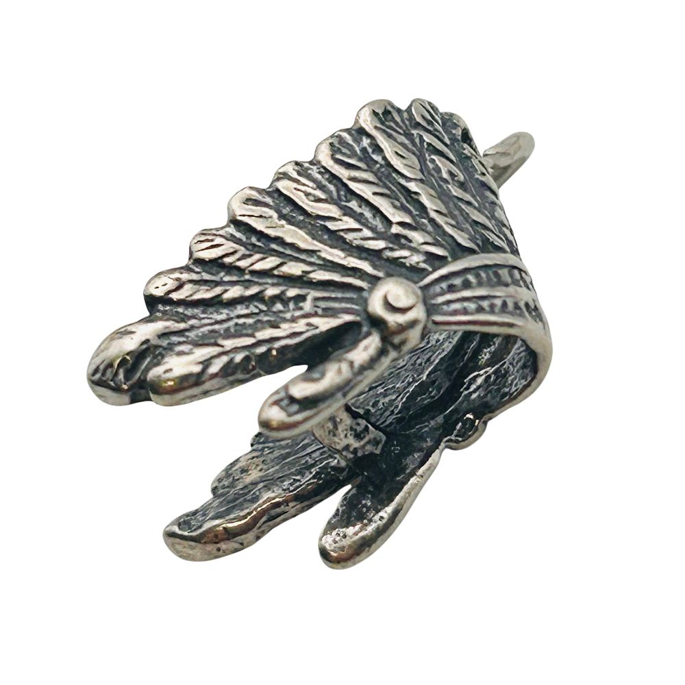 Lot 289: Southwest Sterling Headdress Charm
