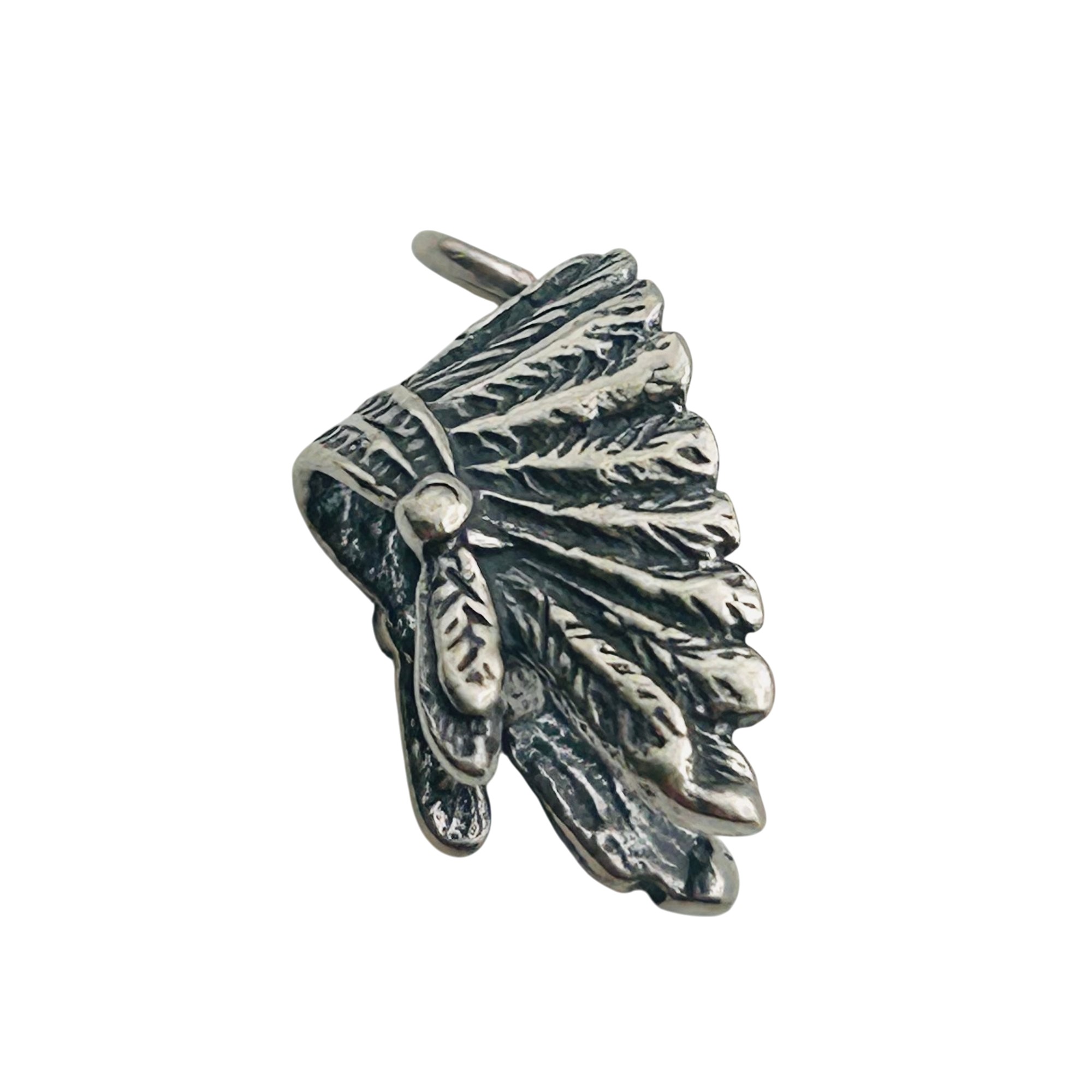 Southwest Sterling Headdress Charm