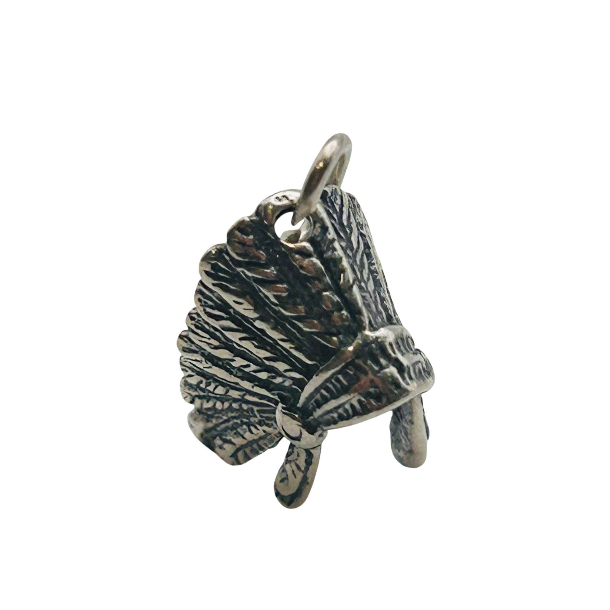 Southwest Sterling Headdress Charm