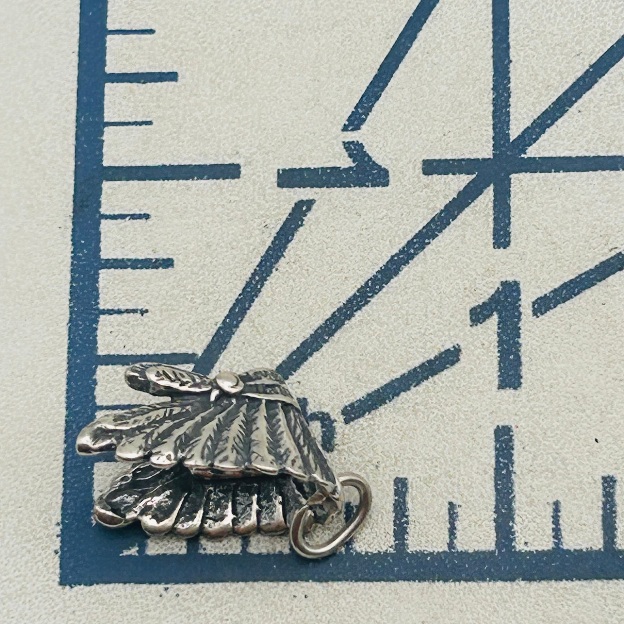 Southwest Sterling Headdress Charm