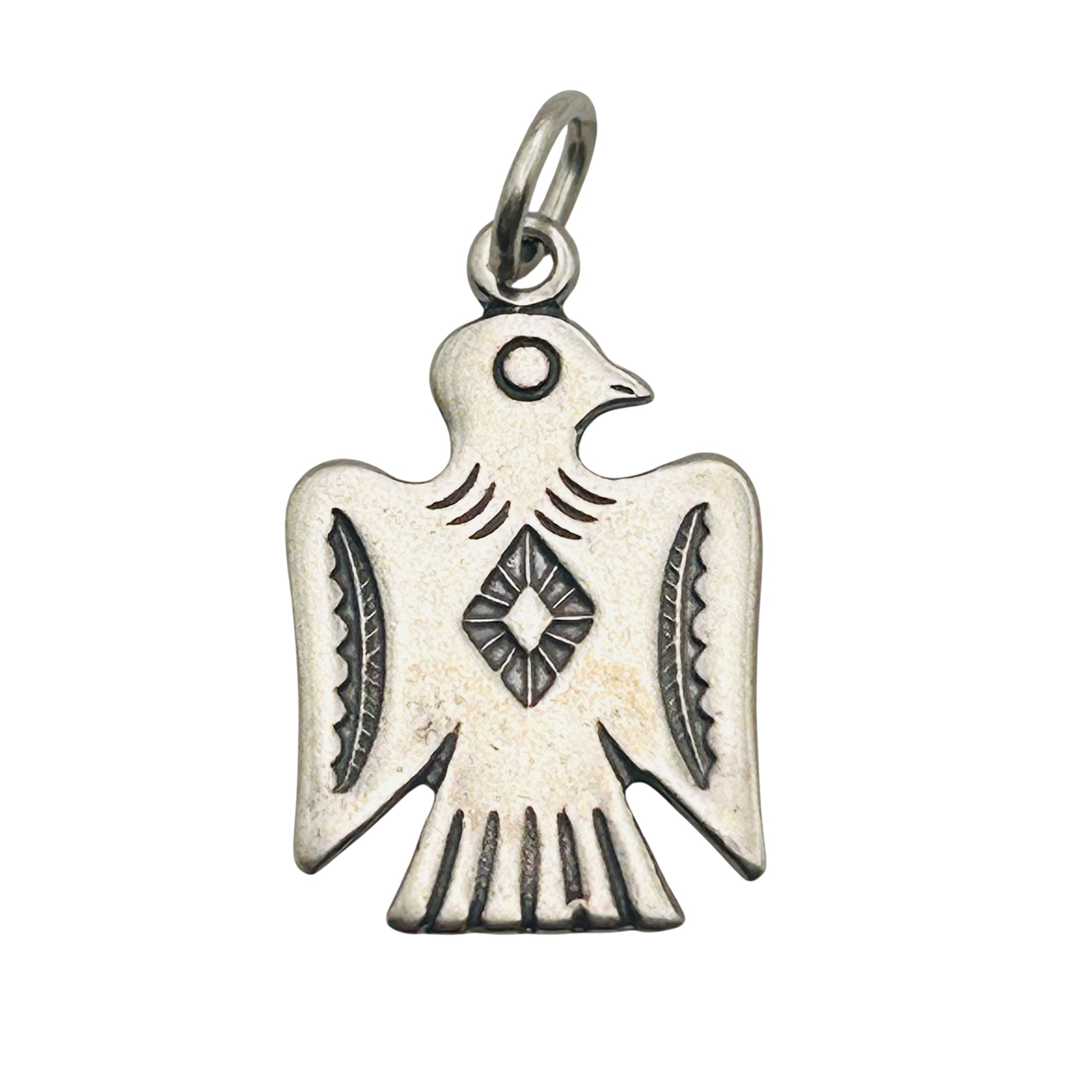 Southwest Sterling Thunderbird Charm