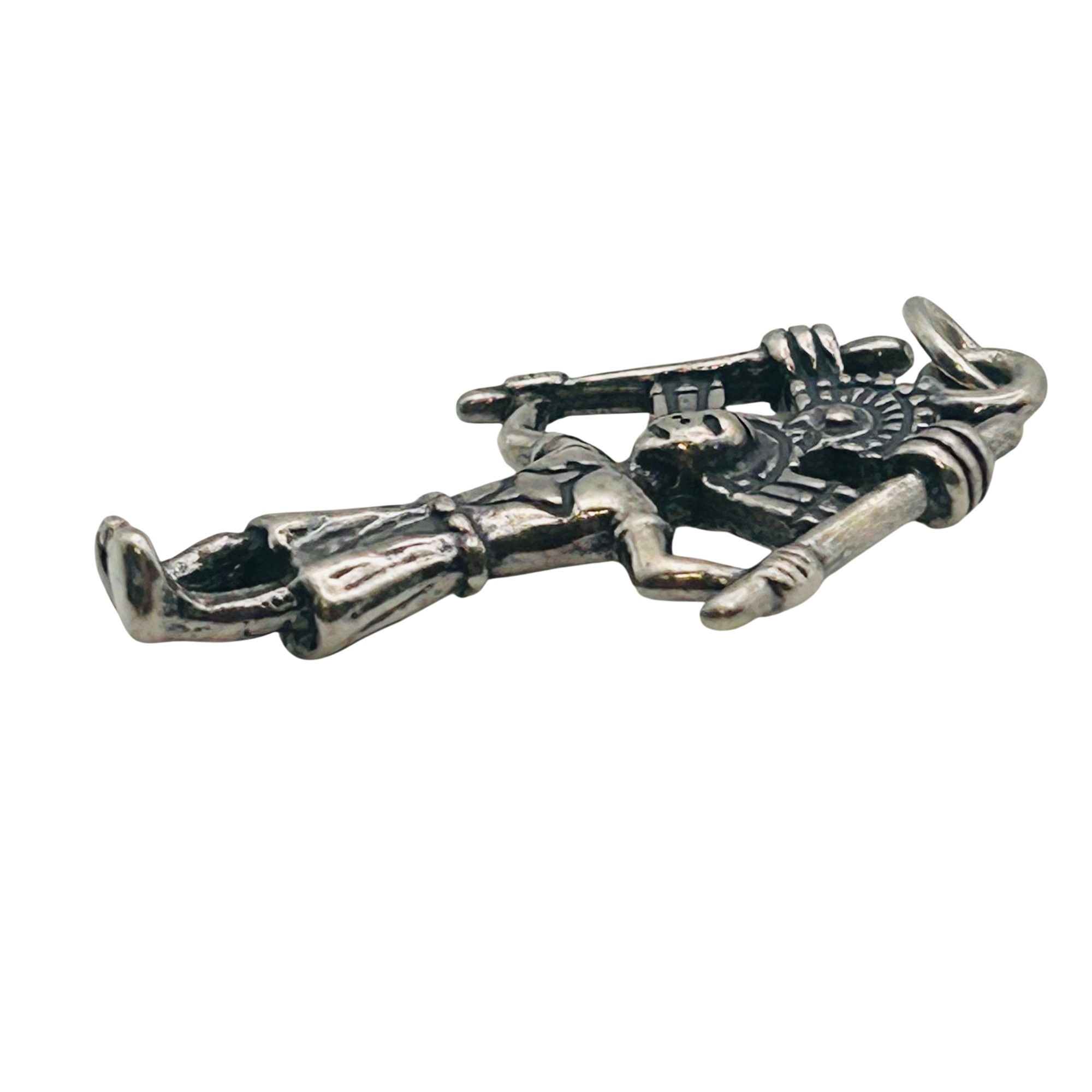 Southwest Sterling Kachina Dancer Charm