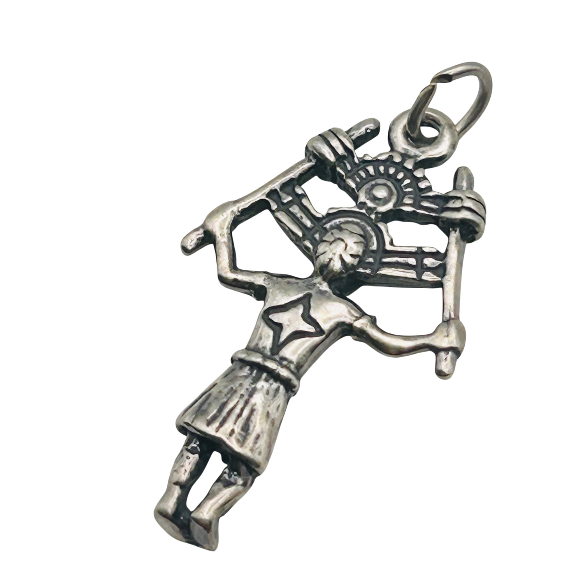 Southwest Sterling Kachina Dancer Charm