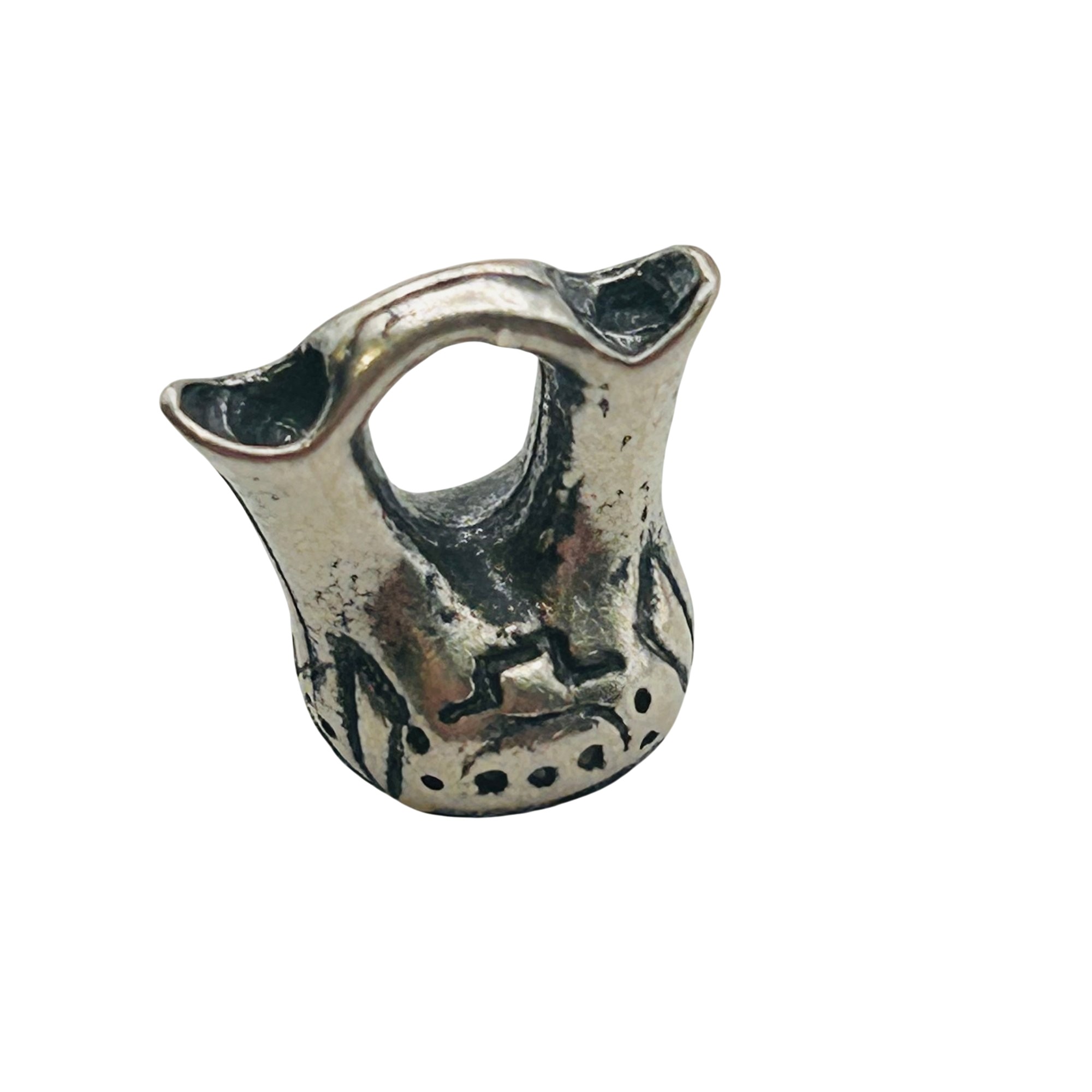 Southwest Sterling Wedding Vase Charm