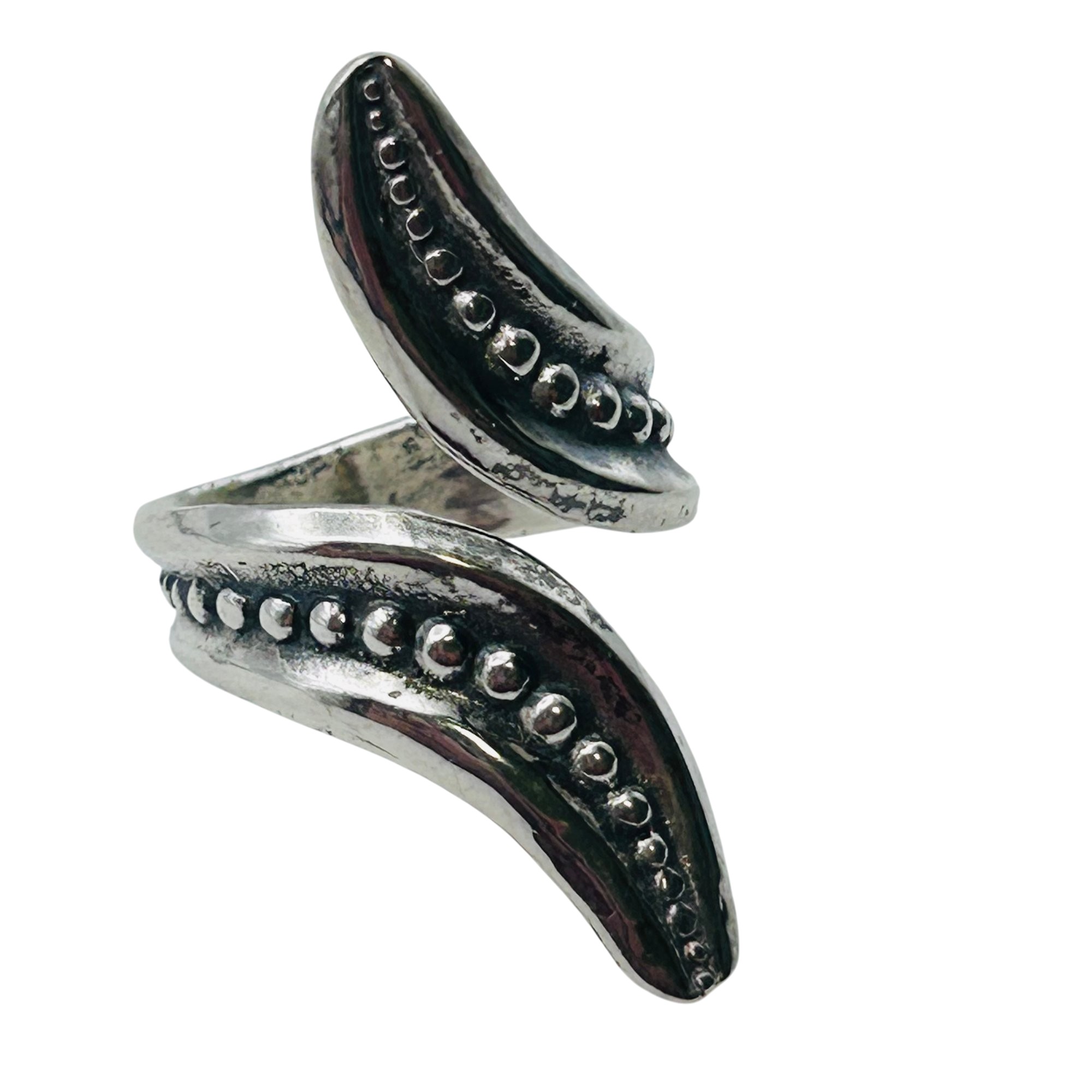 Cellini Sterling Bypass Adjustable Ring