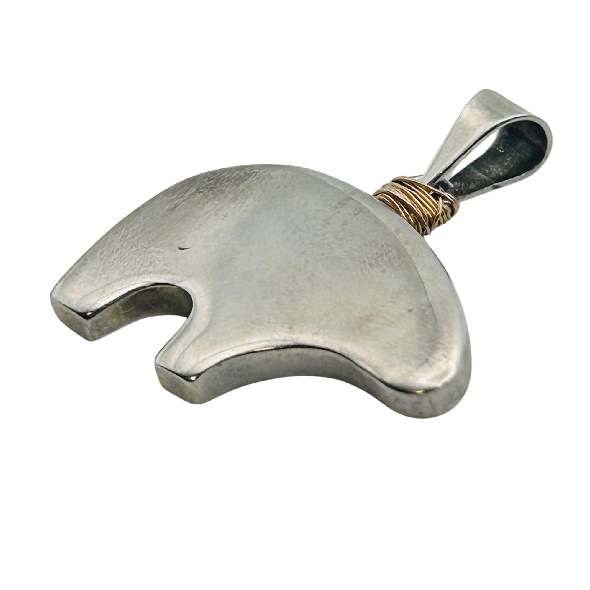 The Golden Bear Vail, Colorado Sterling Bear Pendant
