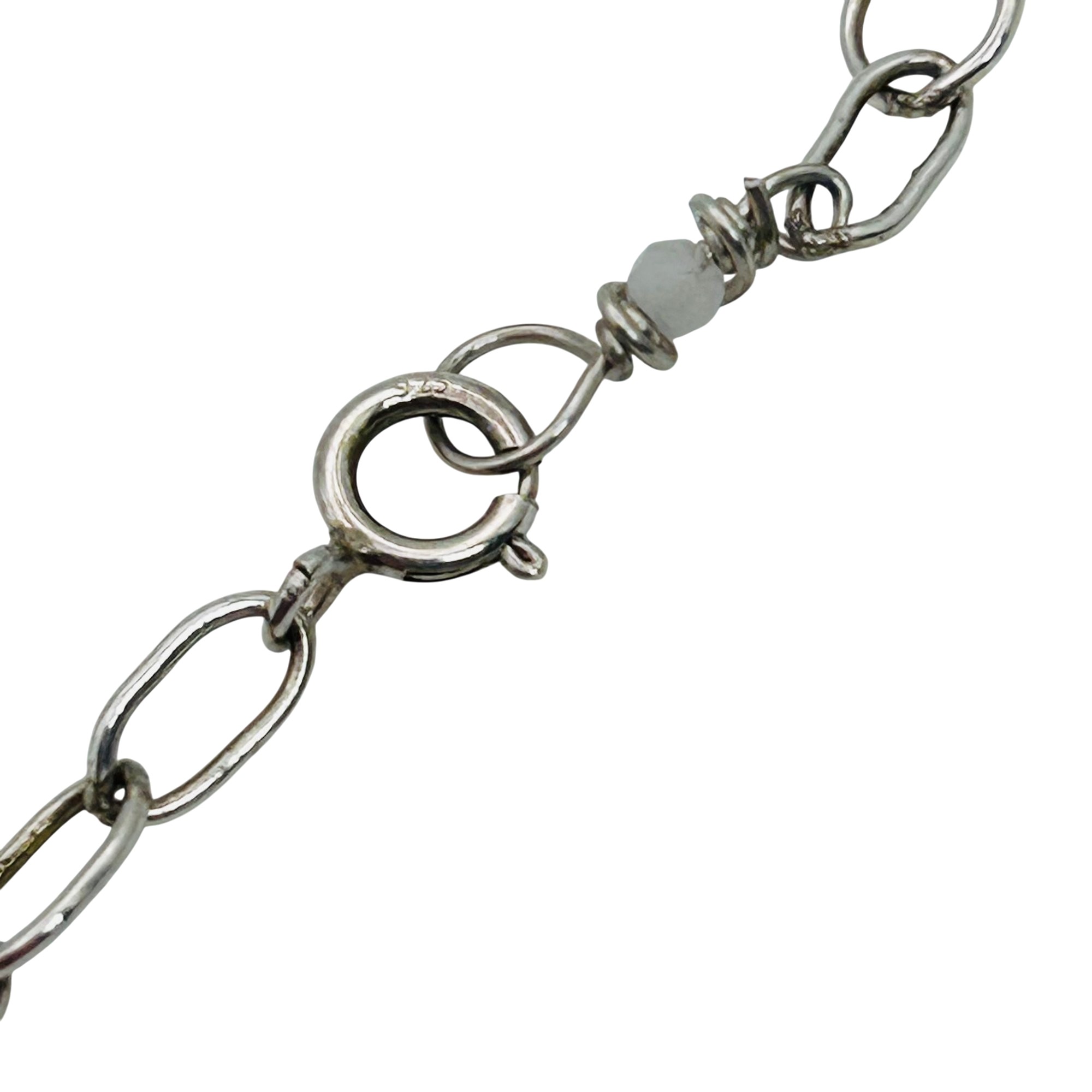 The Golden Bear Vail, Colorado sterling Cable Chain Necklace