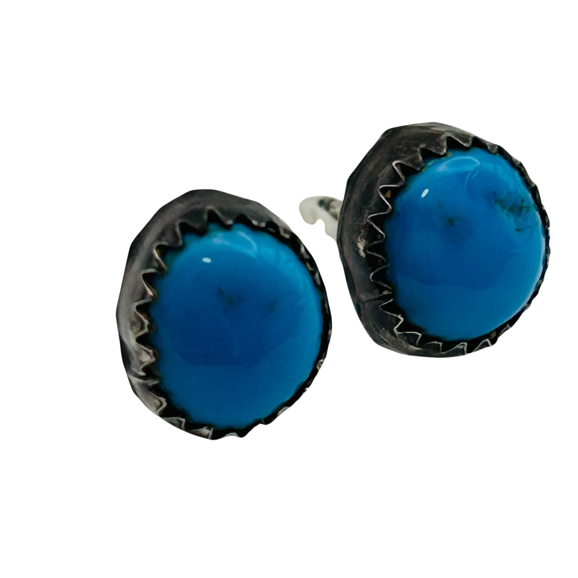 Navajo Sterling Turquoise Earrings