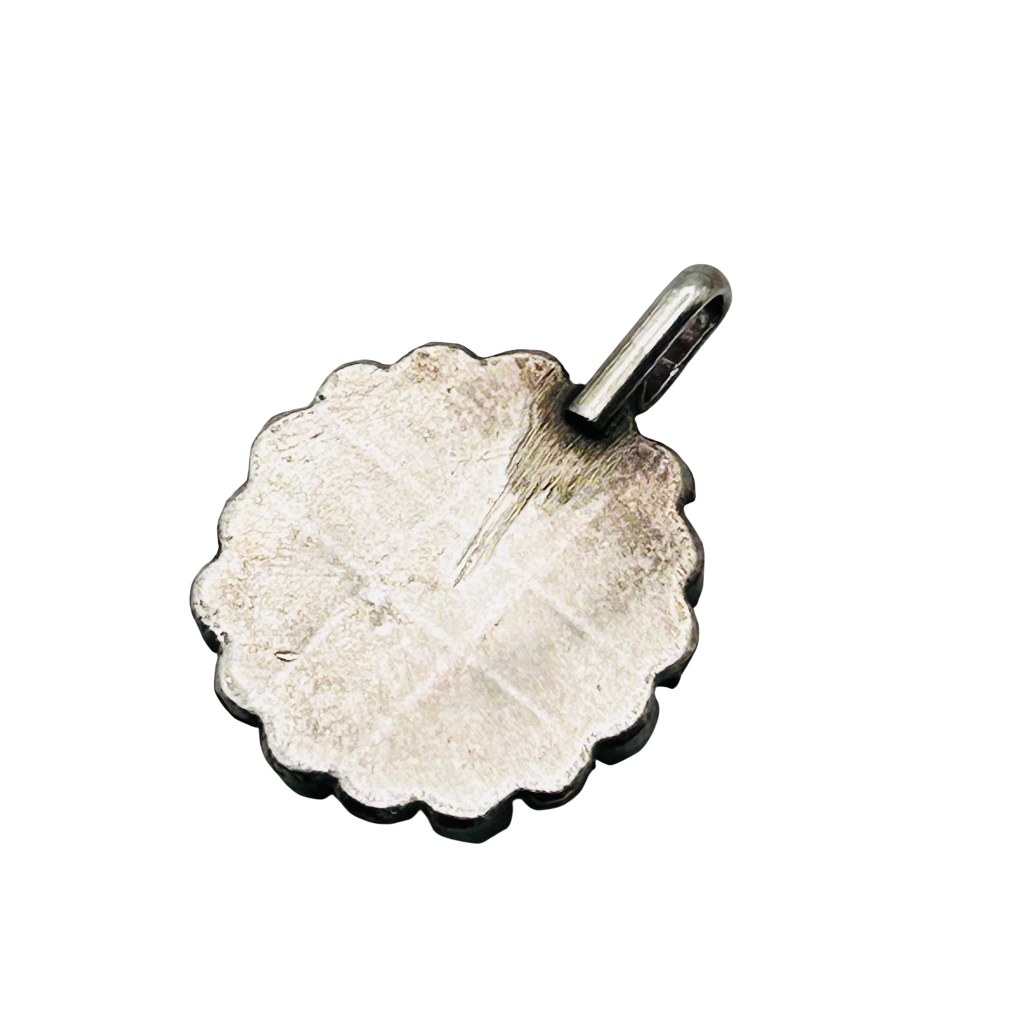 Zuni Sterling Petite Point Pendant