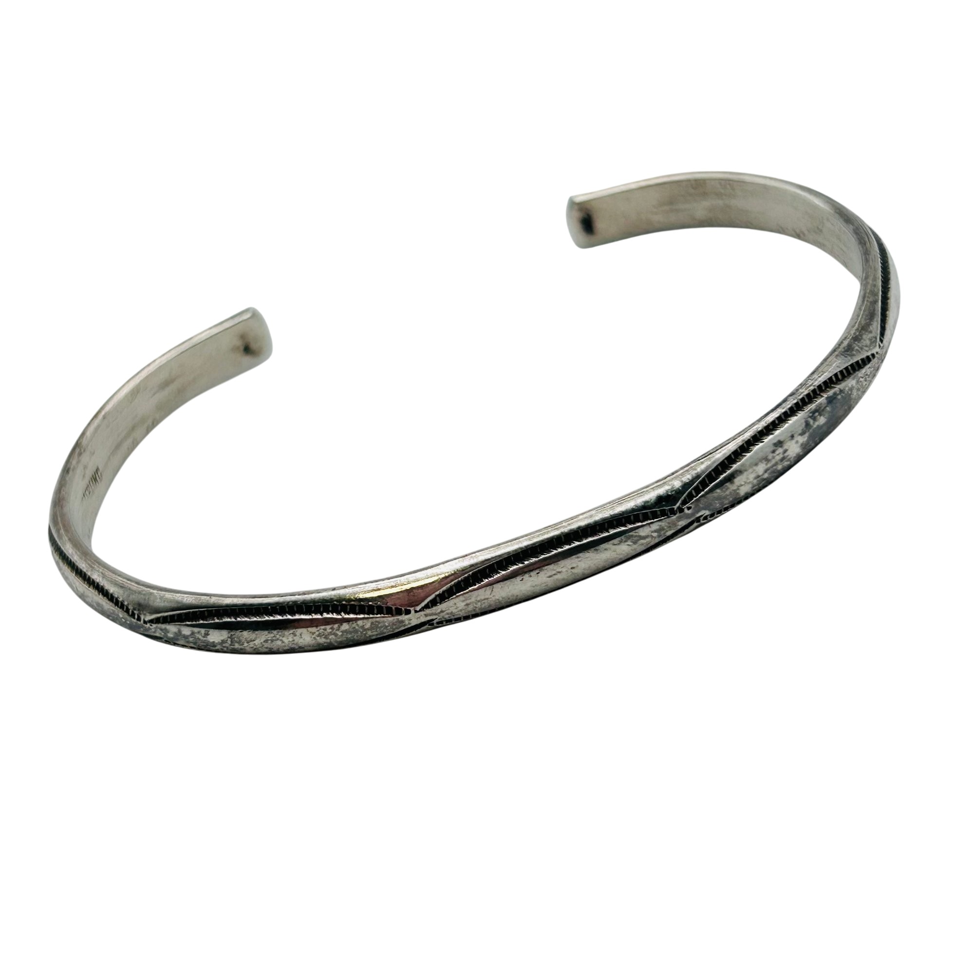 Navajo Sterling Cuff Bracelet