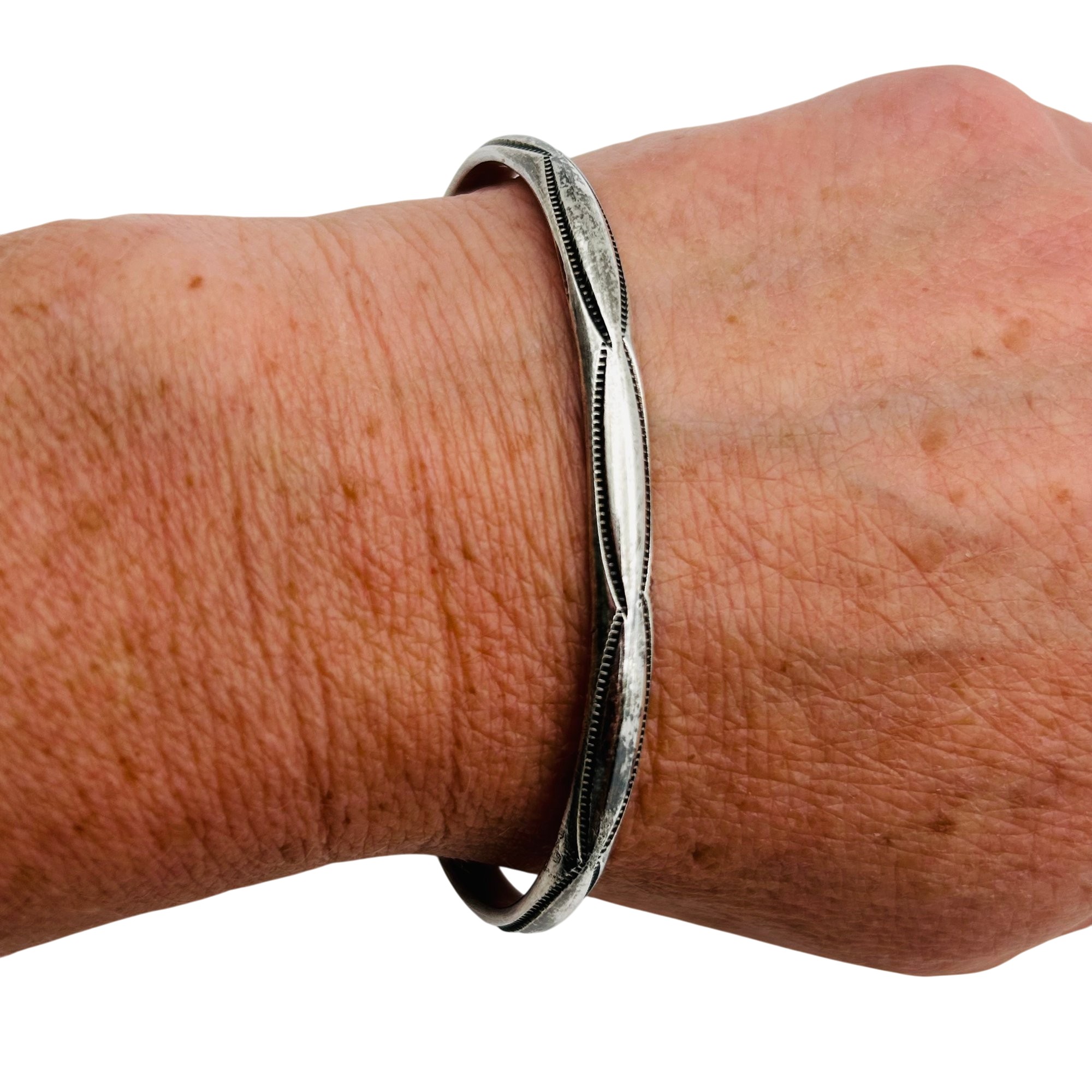 Navajo Sterling Cuff Bracelet