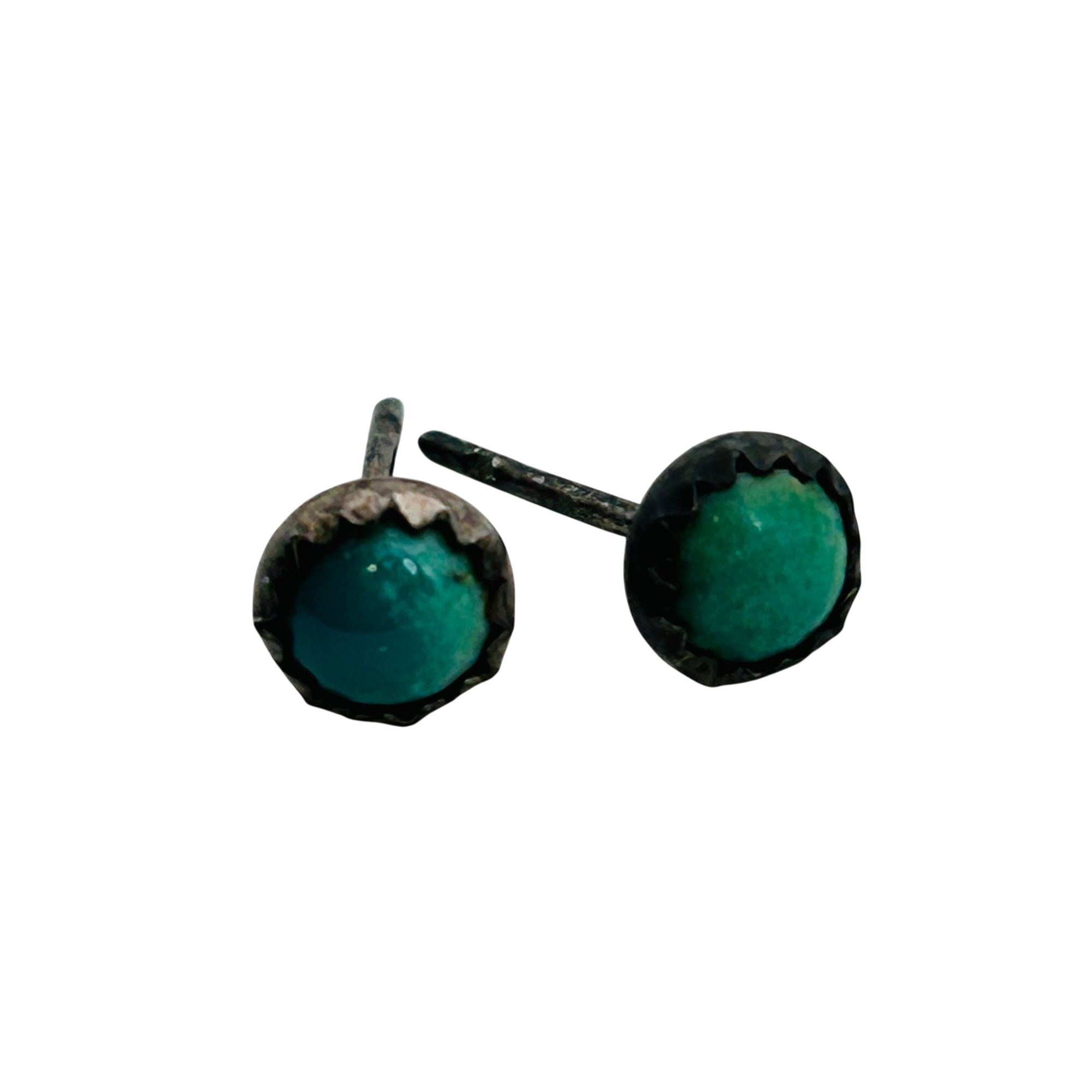Vintage Navajo Sterling Turquoise Earrings