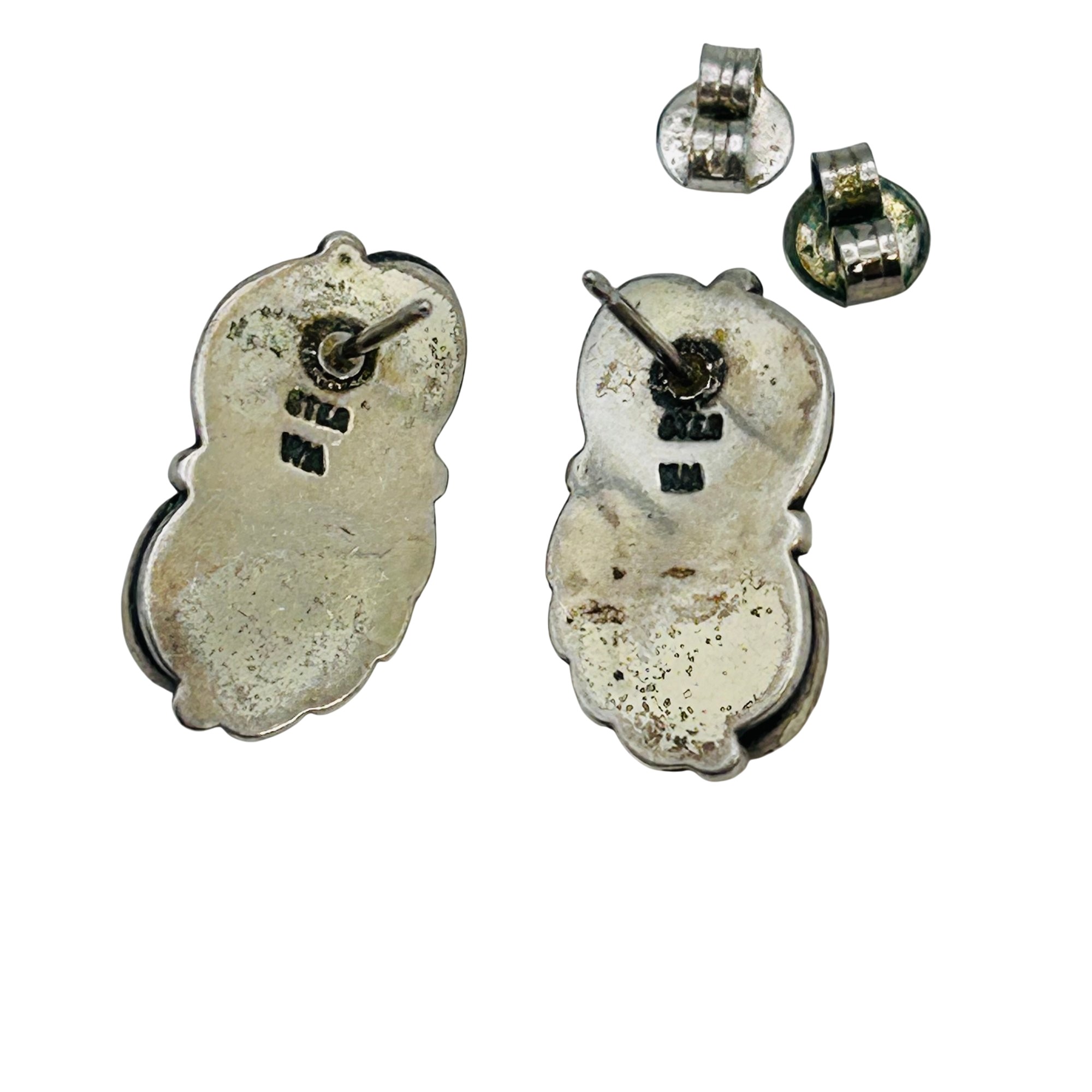Wheeler Manufacturing Co Sterling Earrings