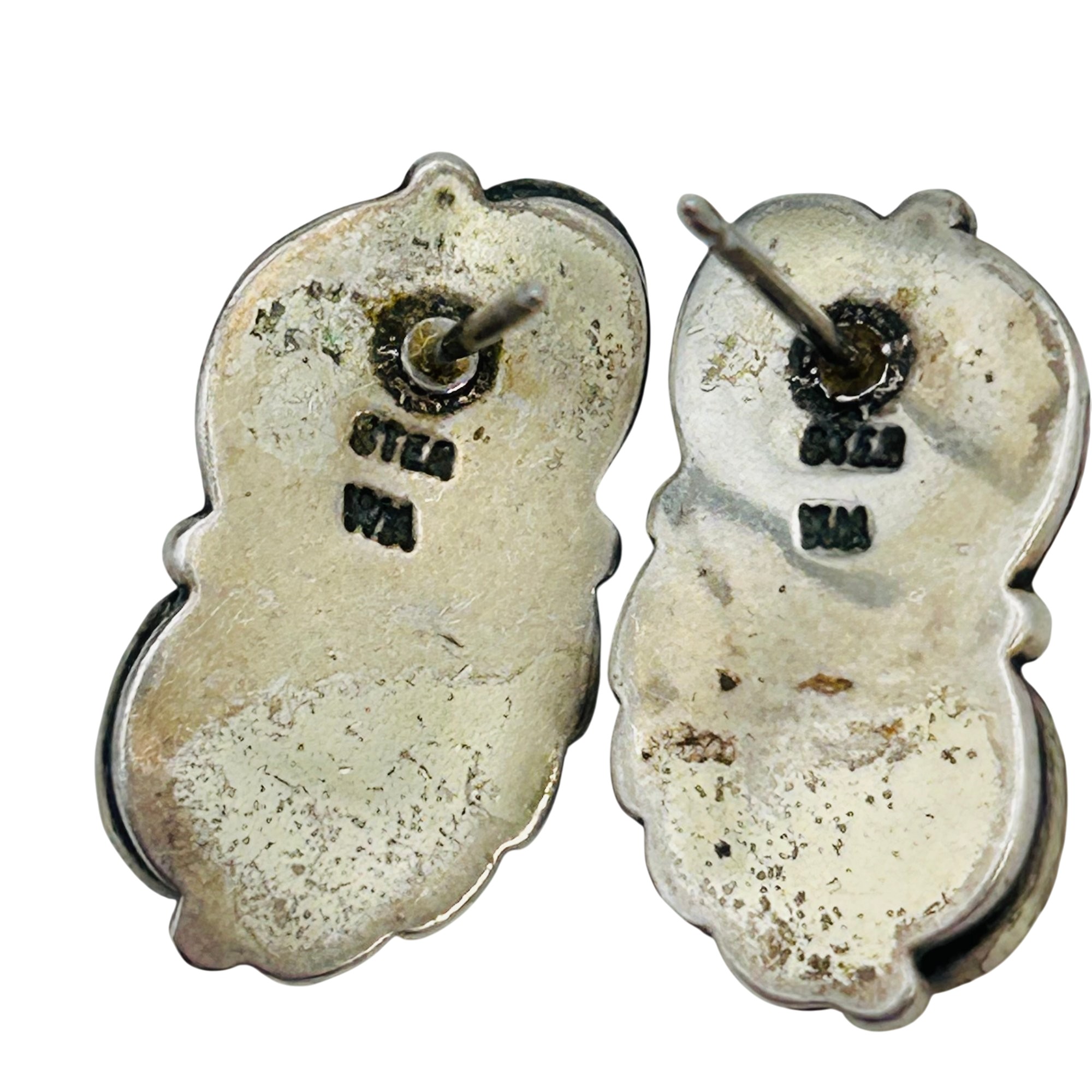 Wheeler Manufacturing Co Sterling Earrings