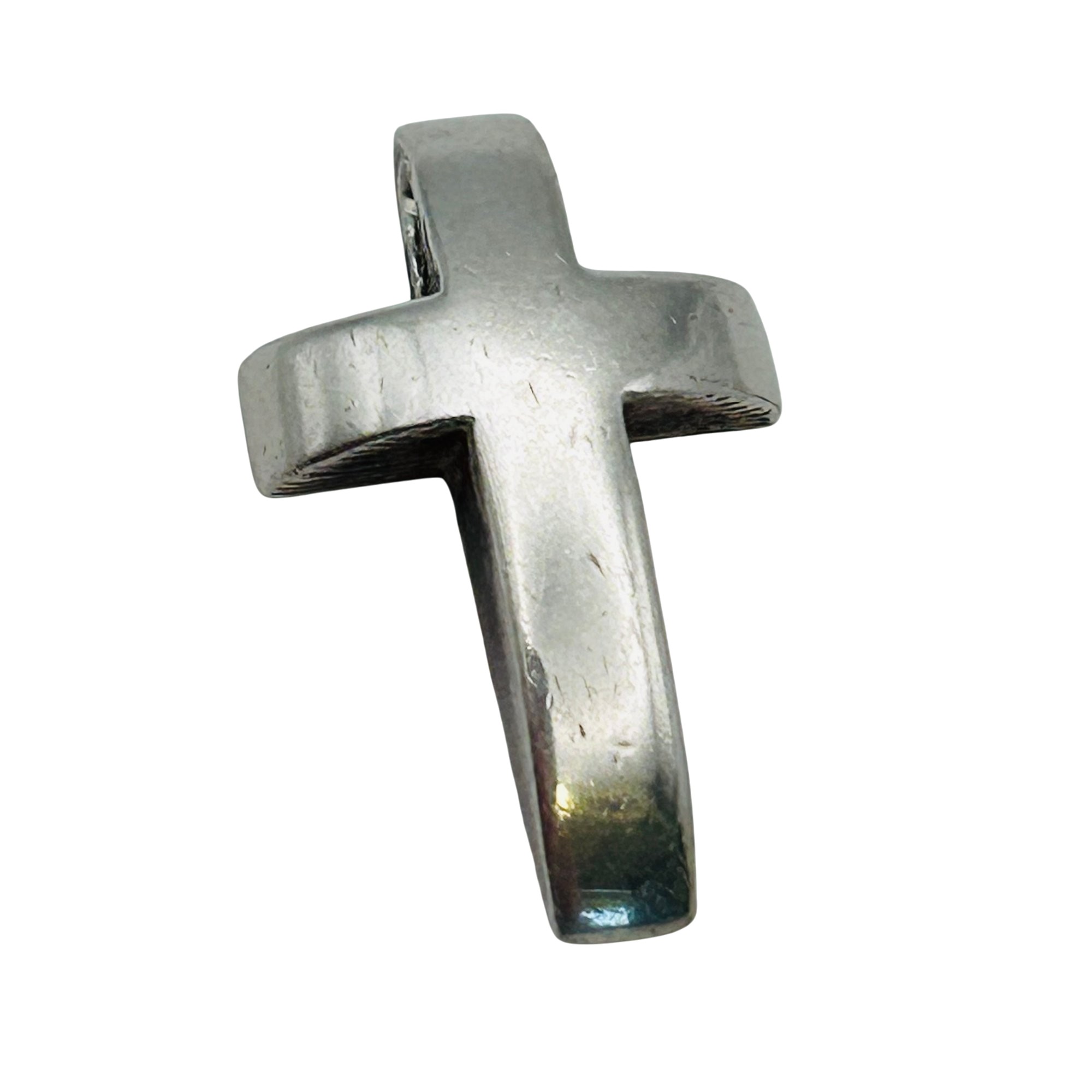 Southwest Sterling Cross Pendant