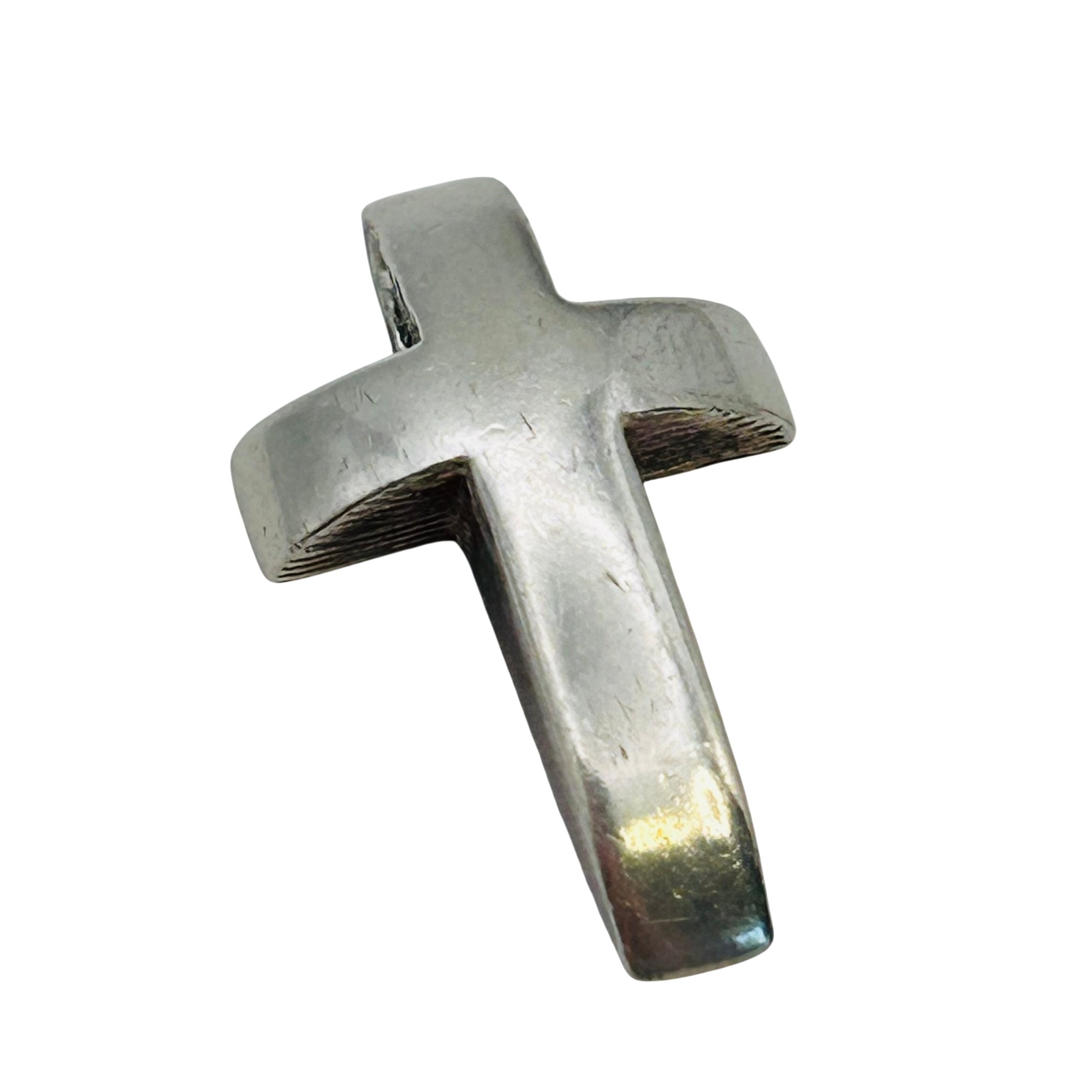 Southwest Sterling Cross Pendant