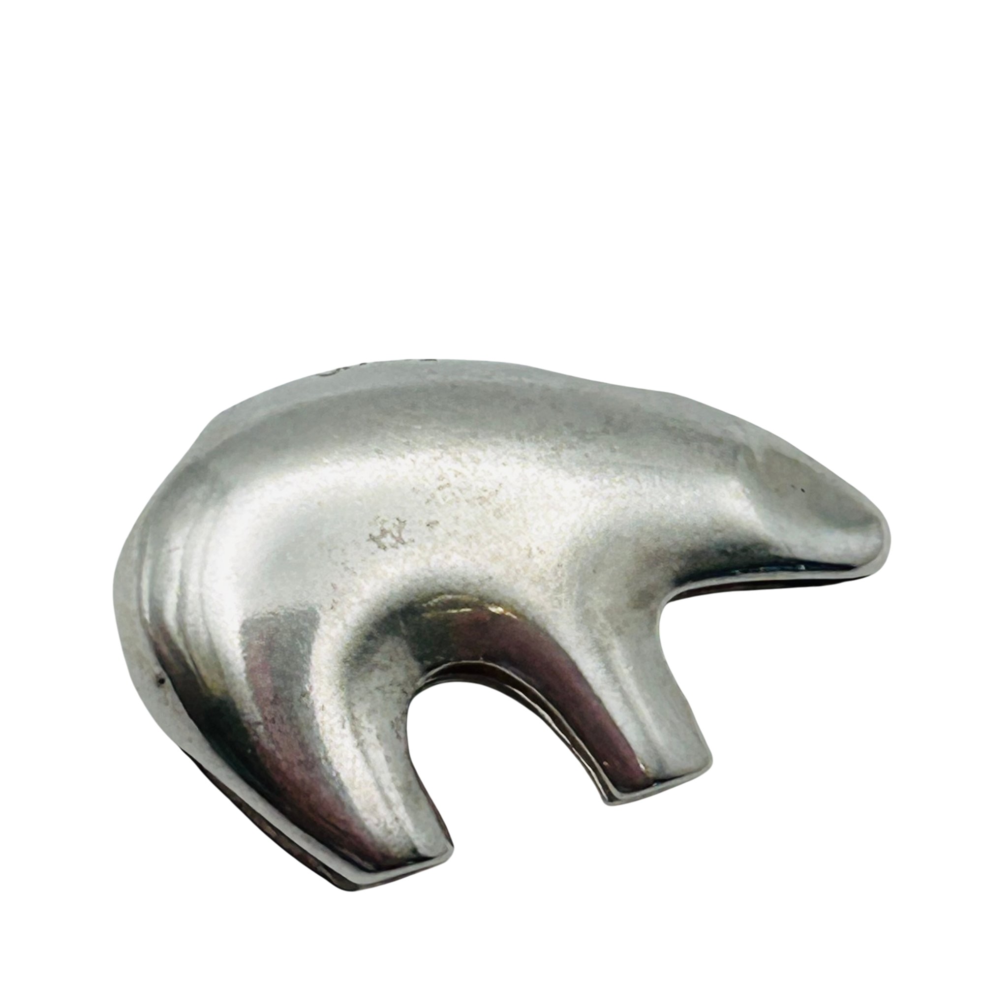 Southwest Sterling Spirit Bear Pendant