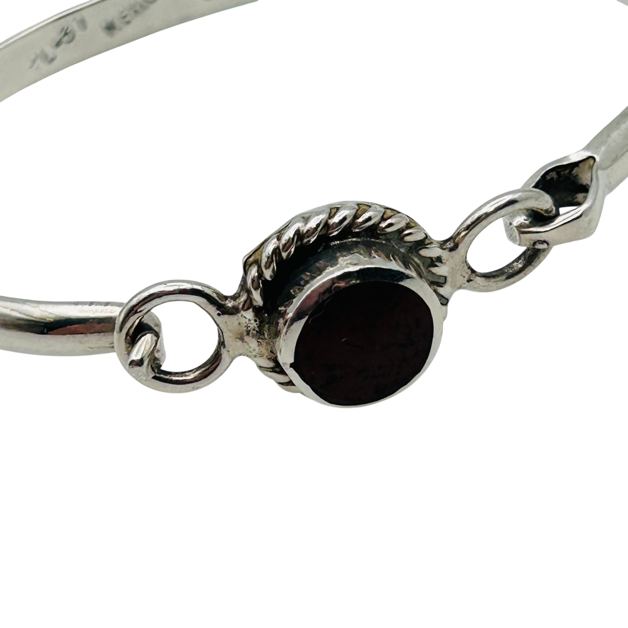 Taxco TL-37 Mexico Sterling Hook Clasp Bracelet