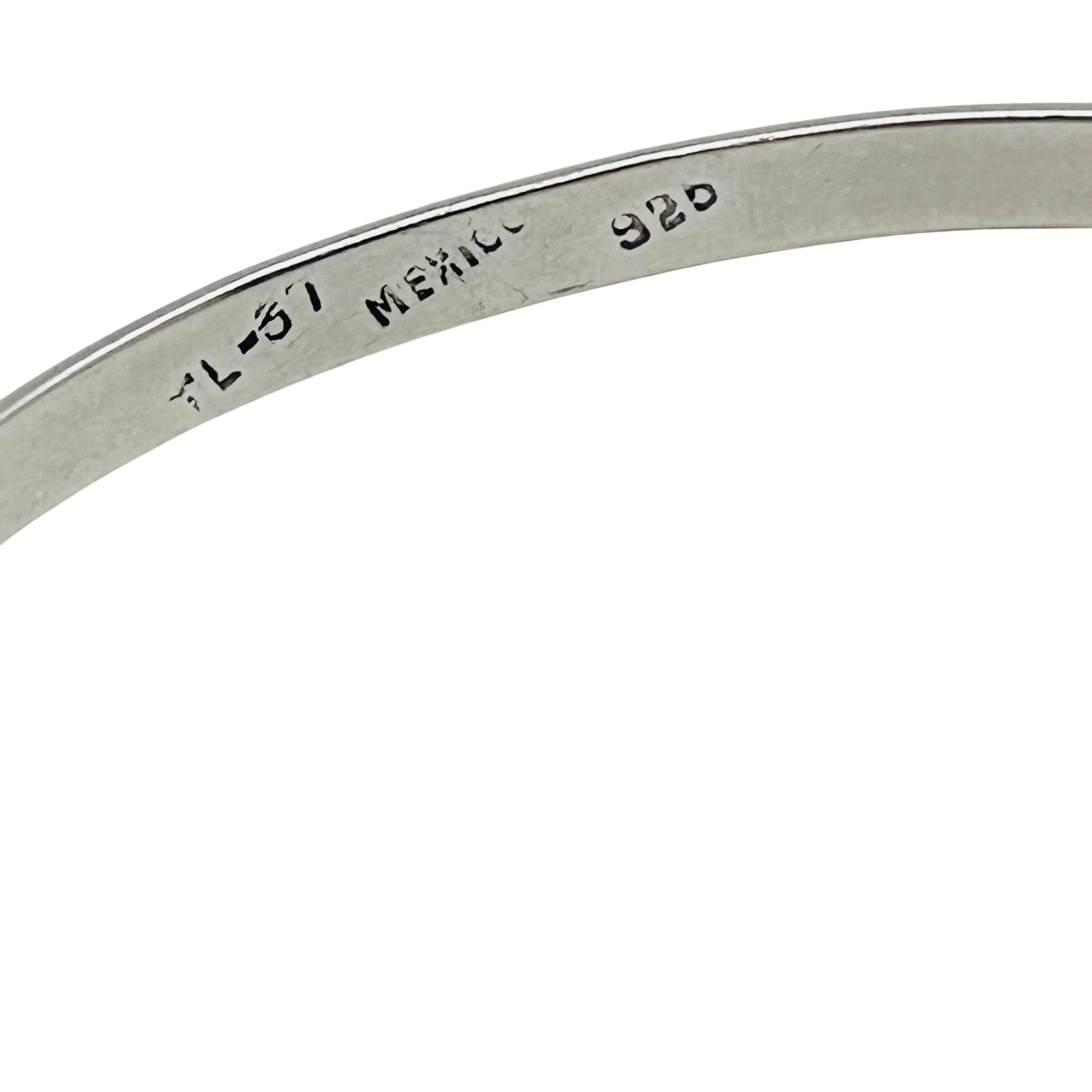 Taxco TL-37 Mexico Sterling Hook Clasp Bracelet