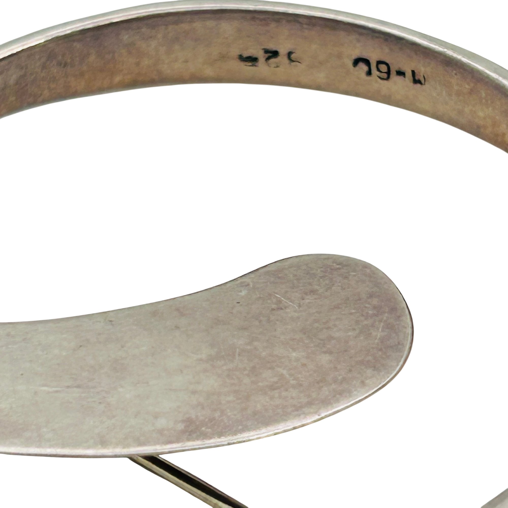 Taxco Mexico Sterling Swirl Pendant