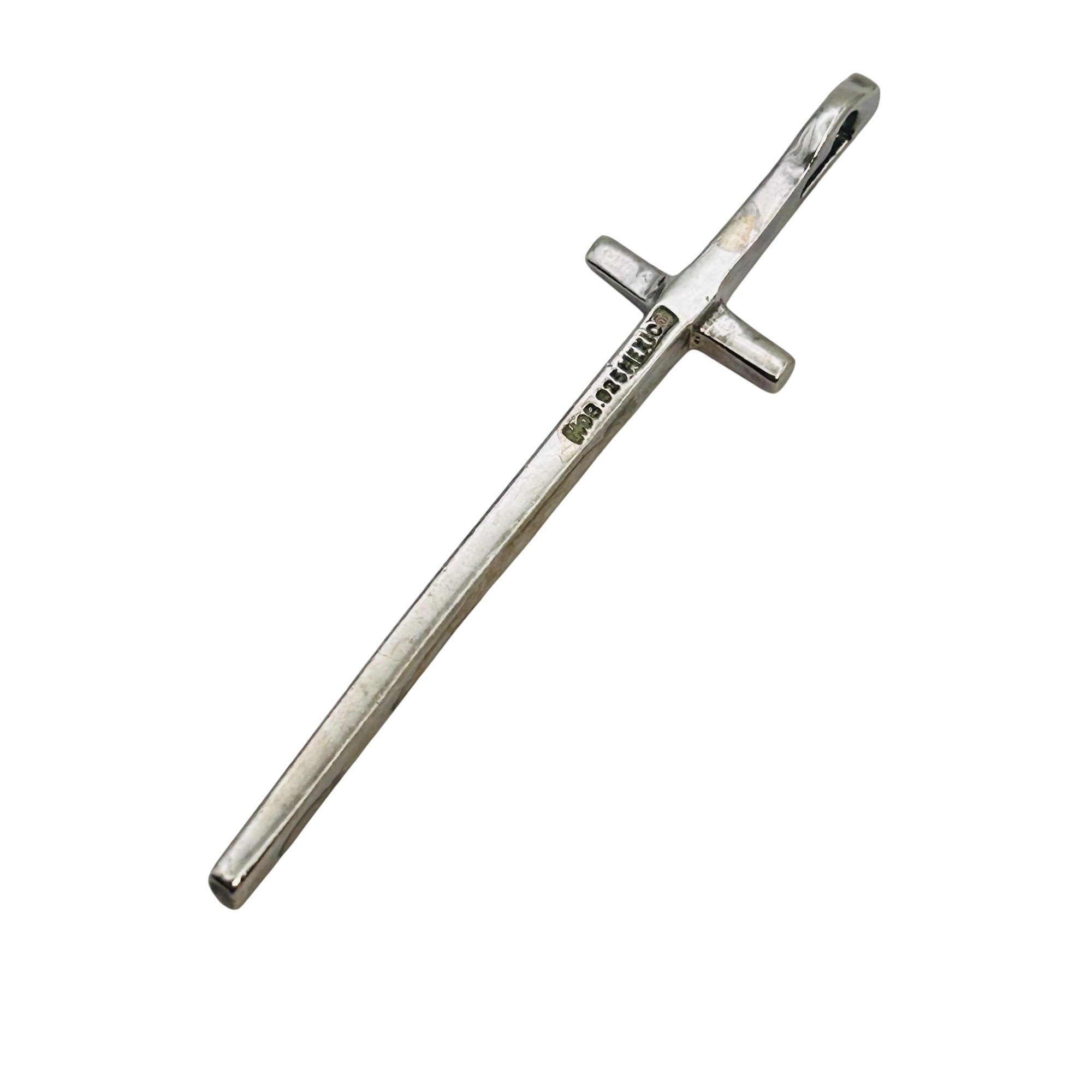 Mexico Sterling Cross Pendant