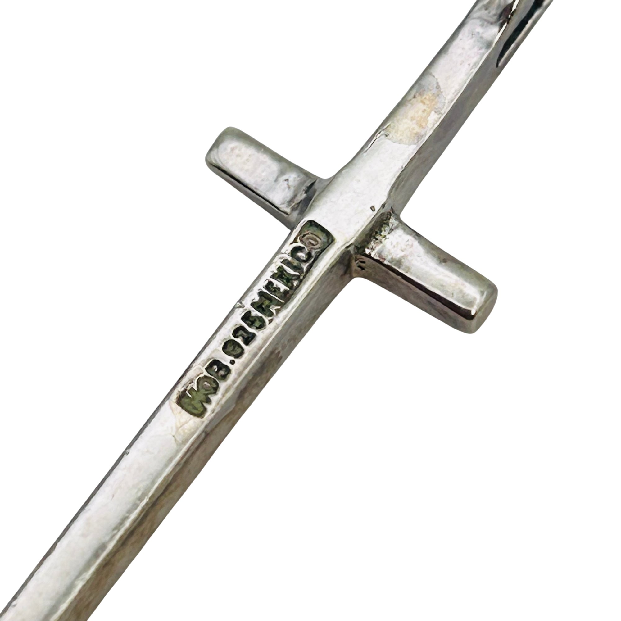 Mexico Sterling Cross Pendant