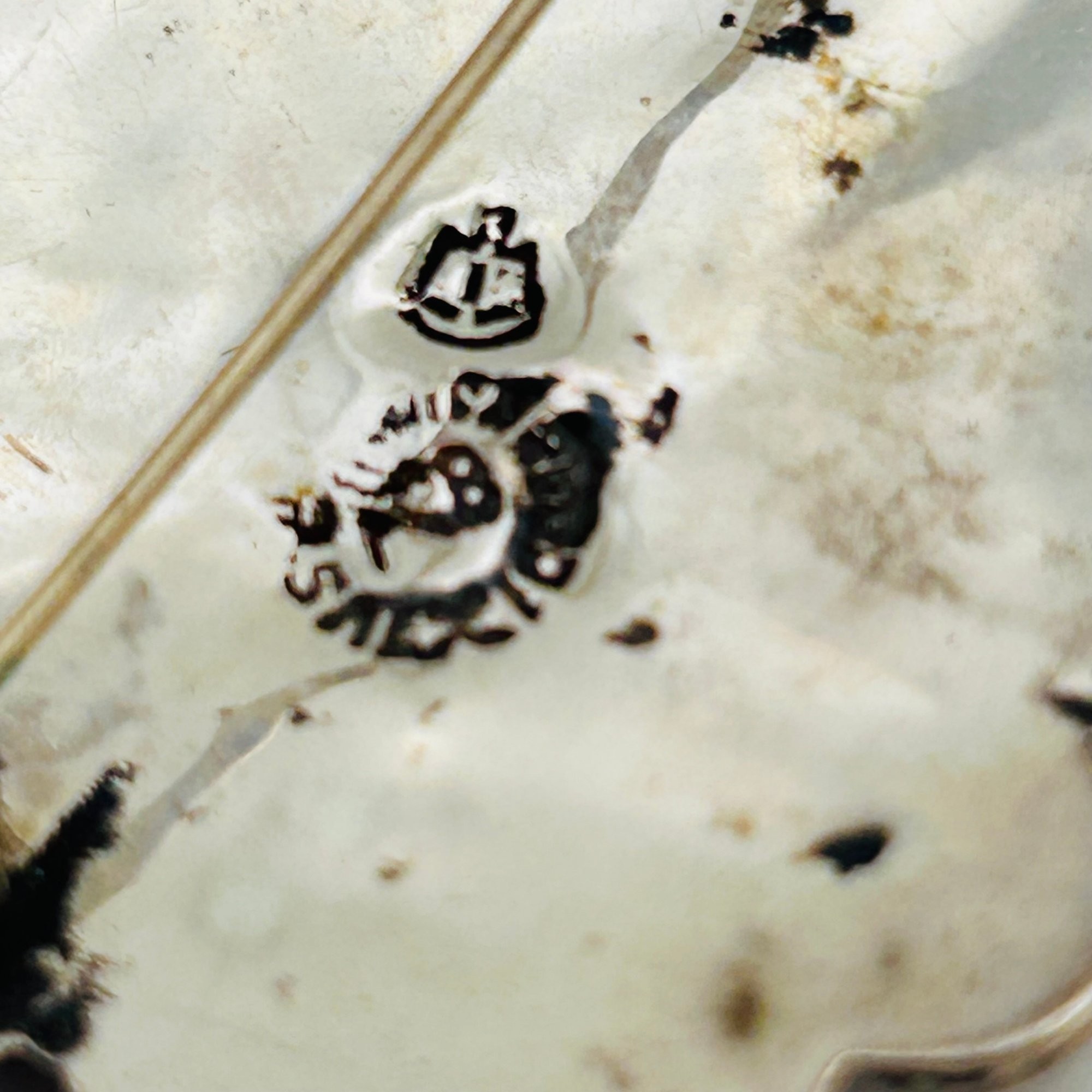 Mexico Sterling Multi-stone Pendant/Brooch