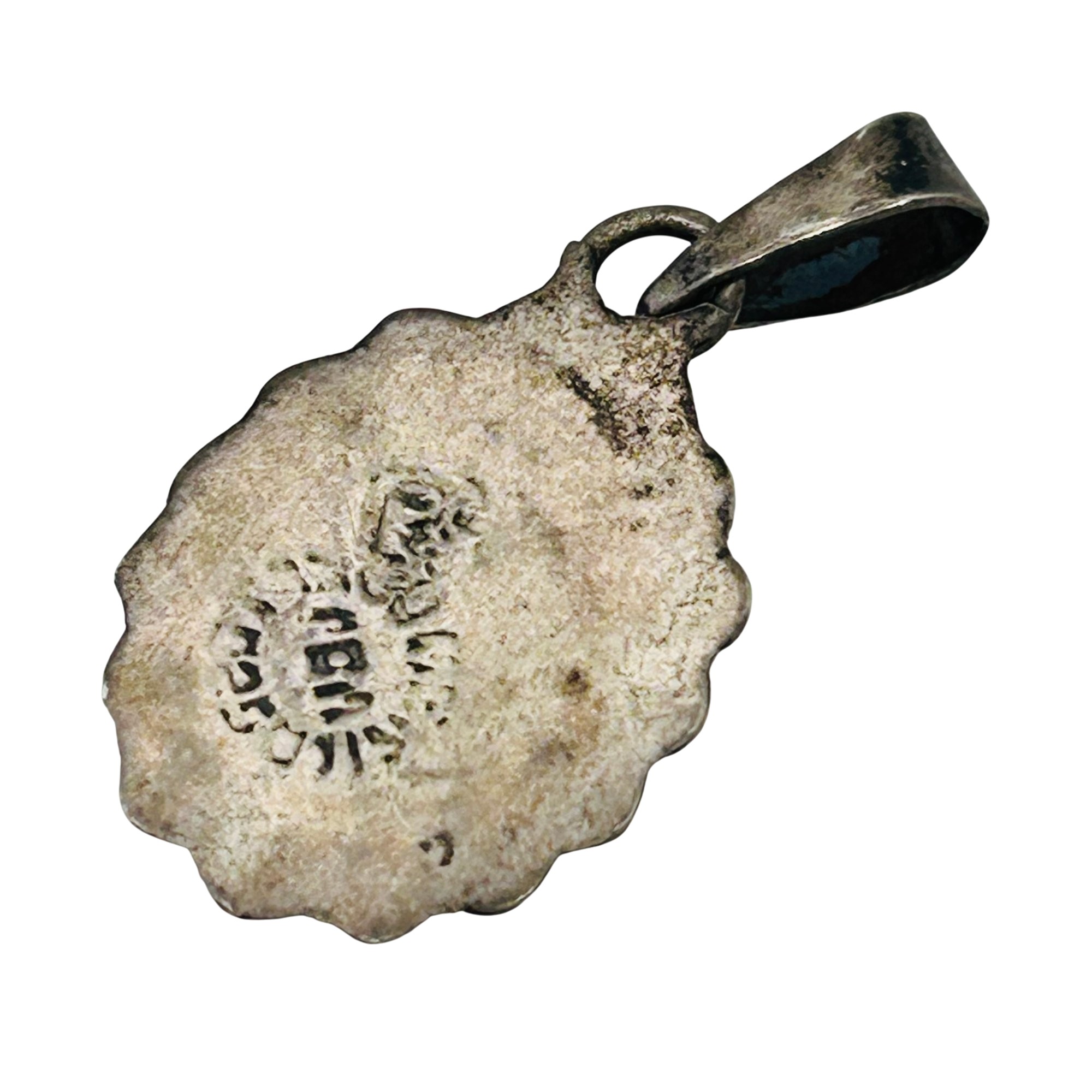 Mexico Sterling Abalone Pendant