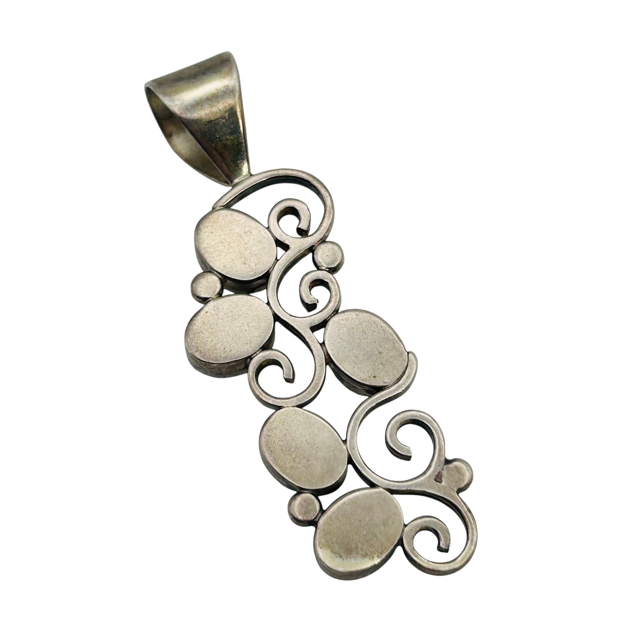 Desert Rose Trading Sterling Turquoise Pendant