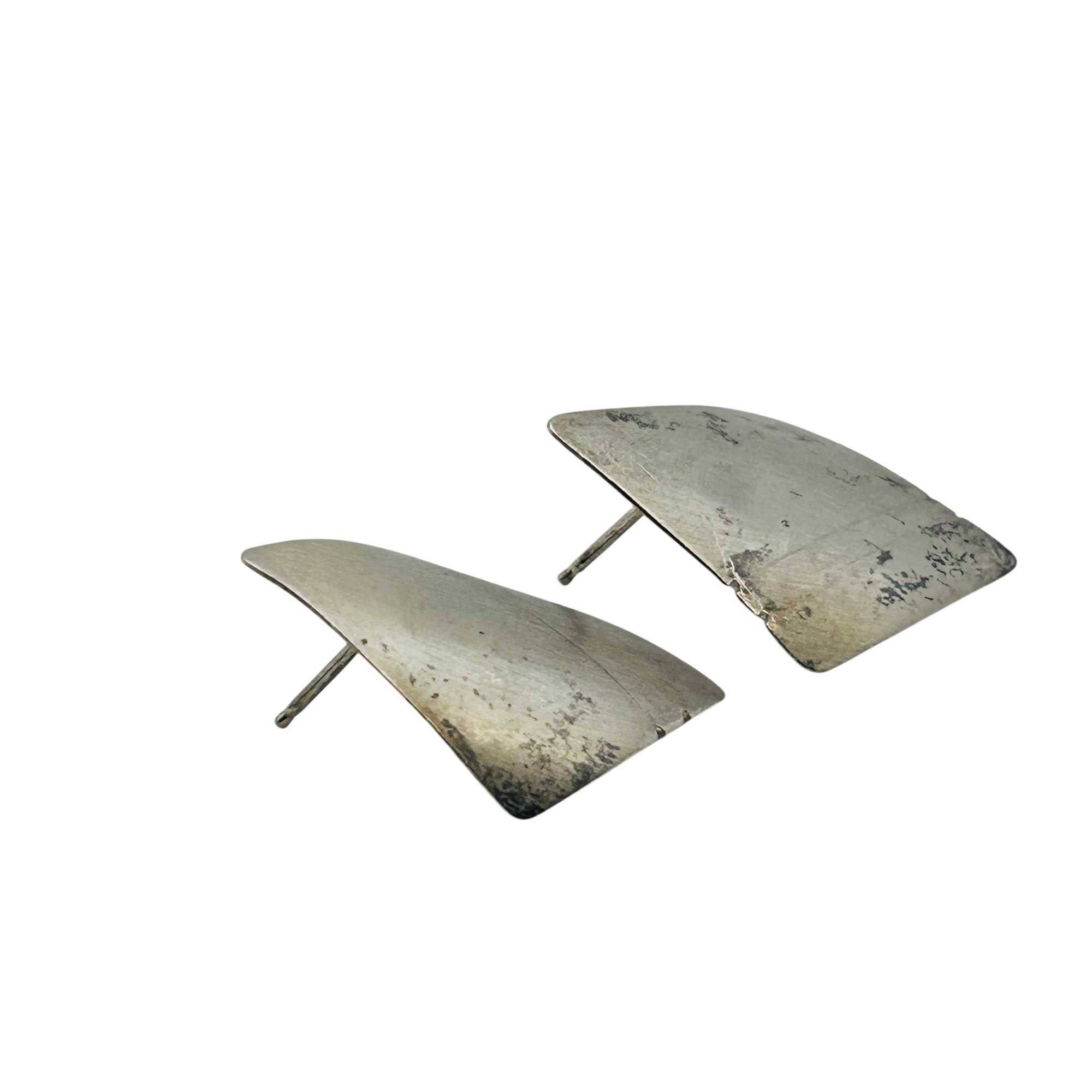 Signed Sterling Earrings