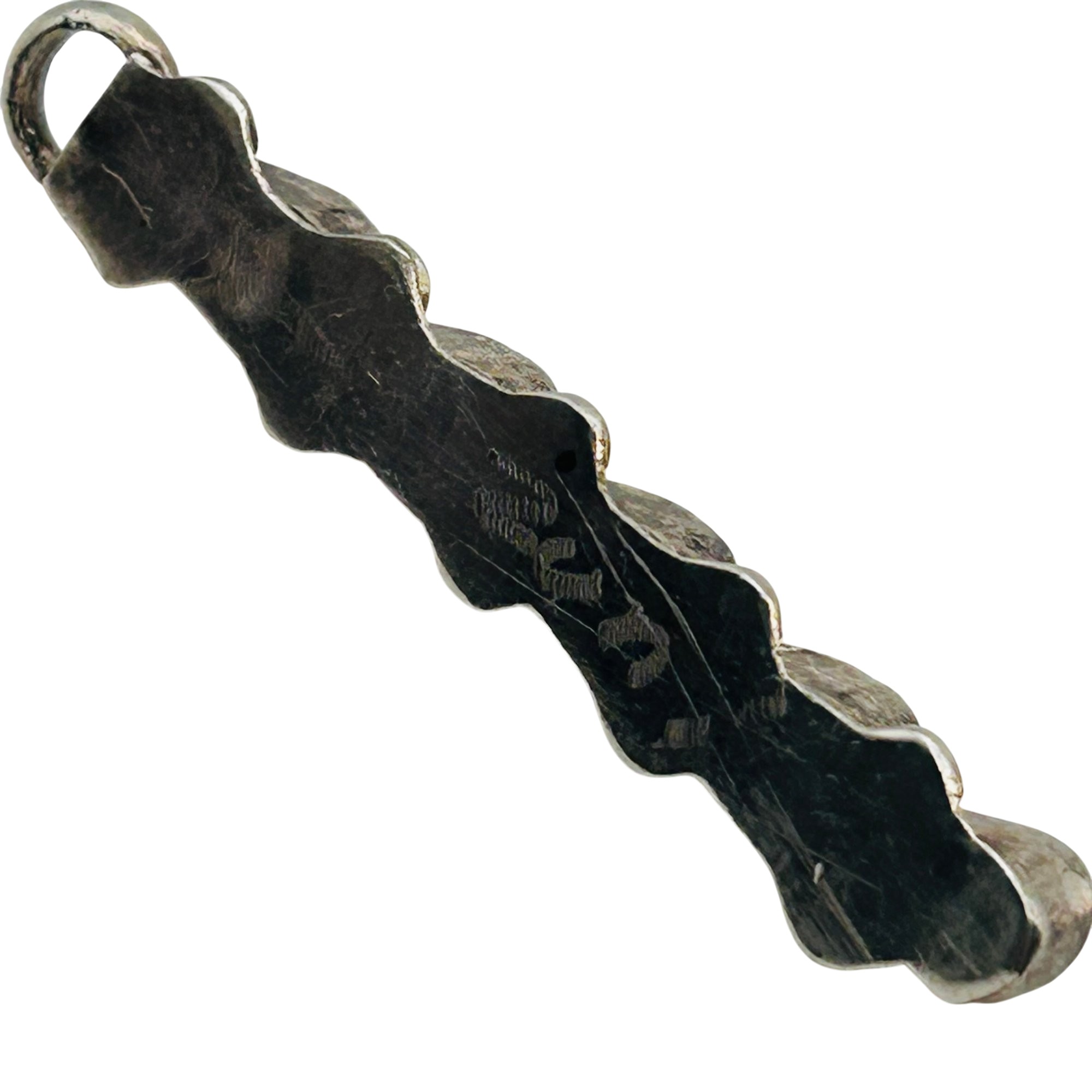 Zuni Sterling Turquoise Pendant