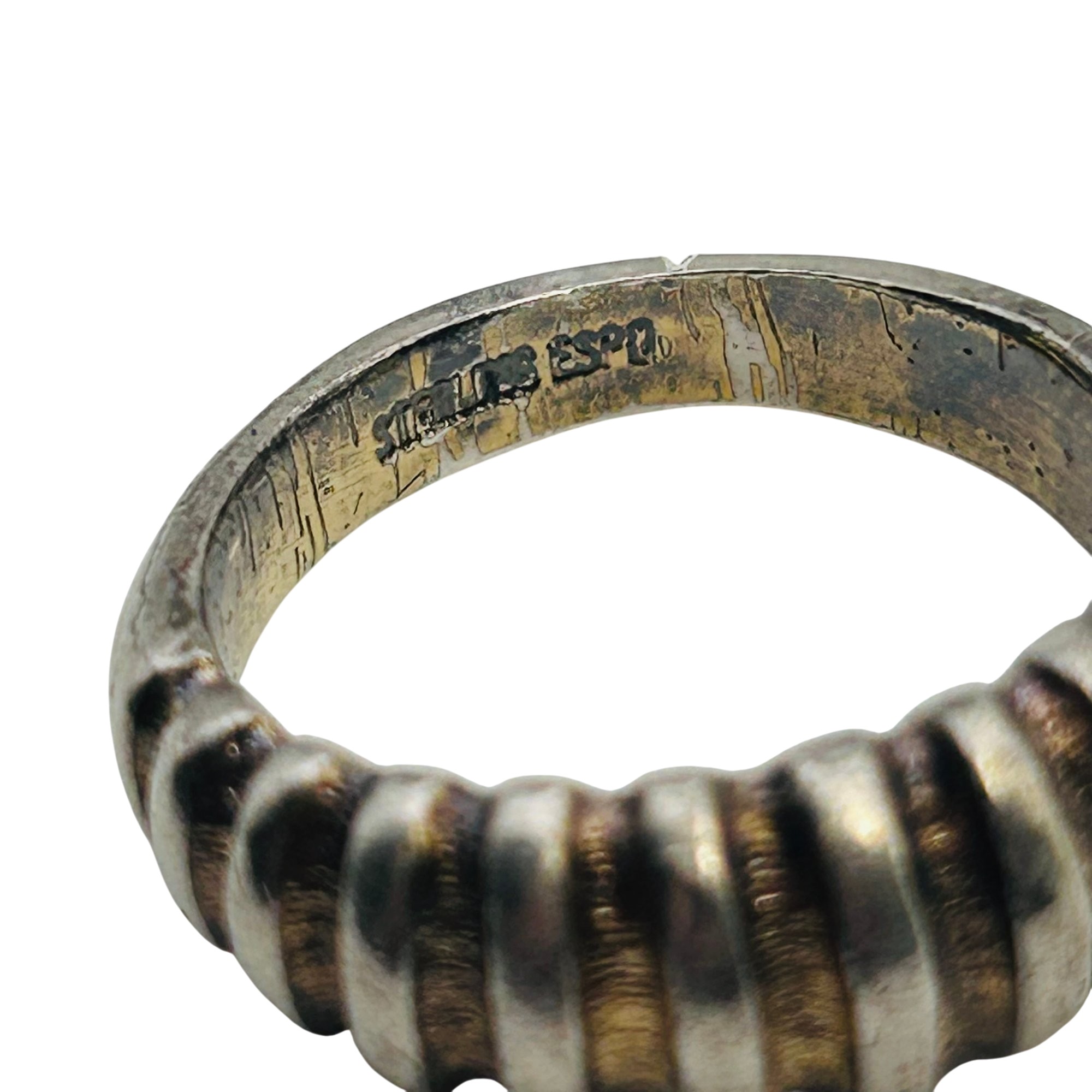 Joseph Esposito Sterling Ring Sz 8