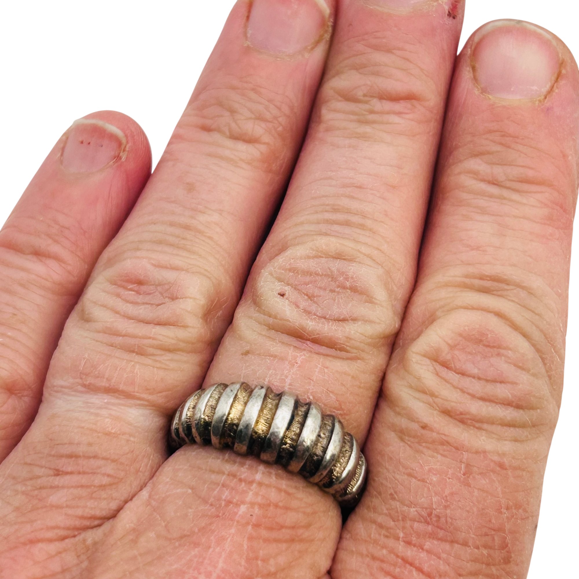 Joseph Esposito Sterling Ring Sz 8